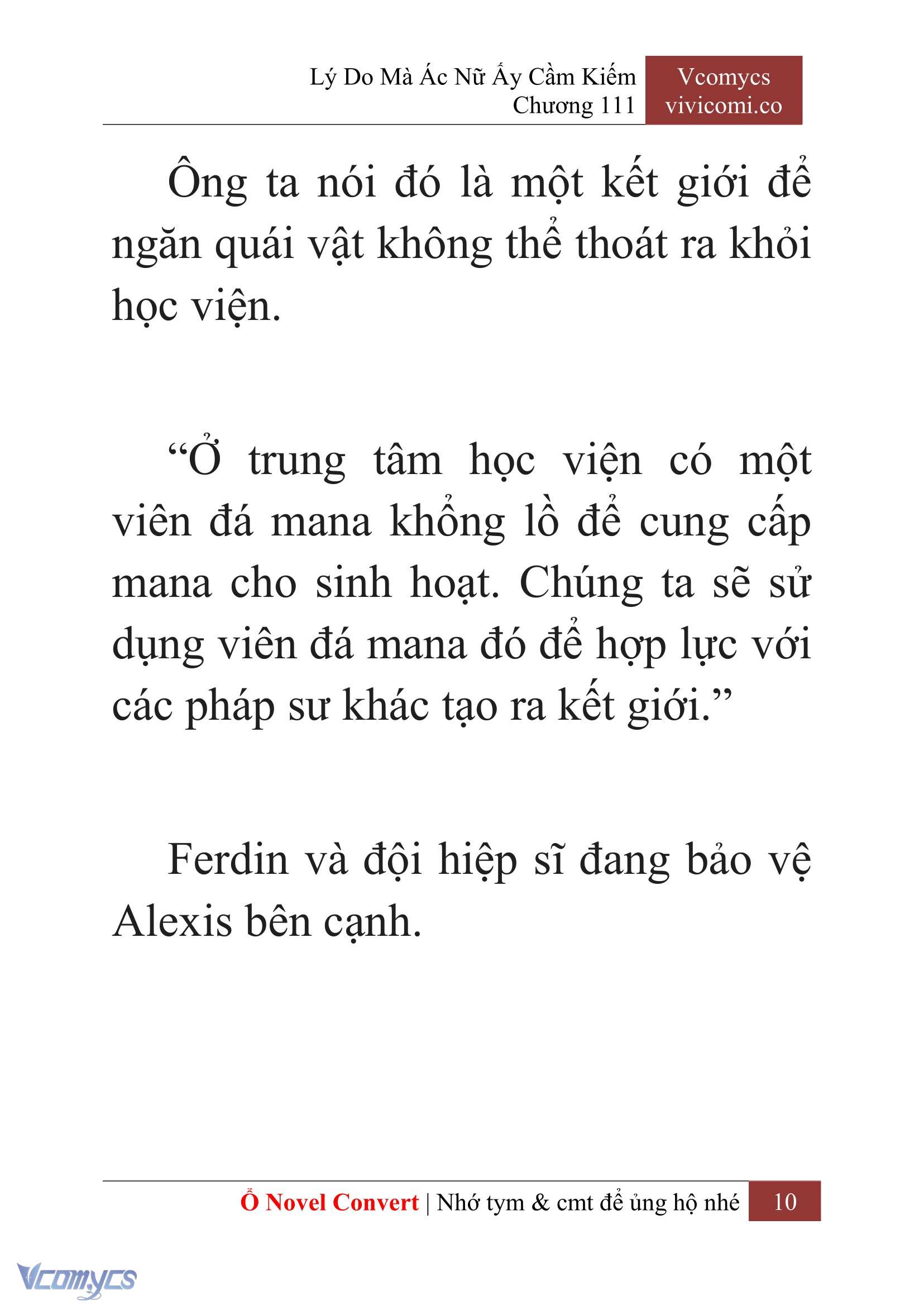 [Novel] Lý Do Mà Ác Nữ Ấy Cầm Kiếm Chap 111 - Trang 2