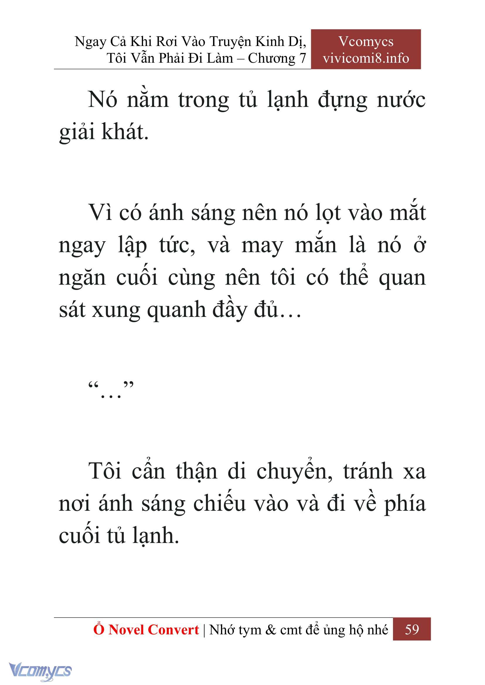 [Novel] Ngay Cả Khi Rơi Vào Truyện Kinh Dị, Tôi Vẫn Phải Đi Làm Chap 7 - Trang 2