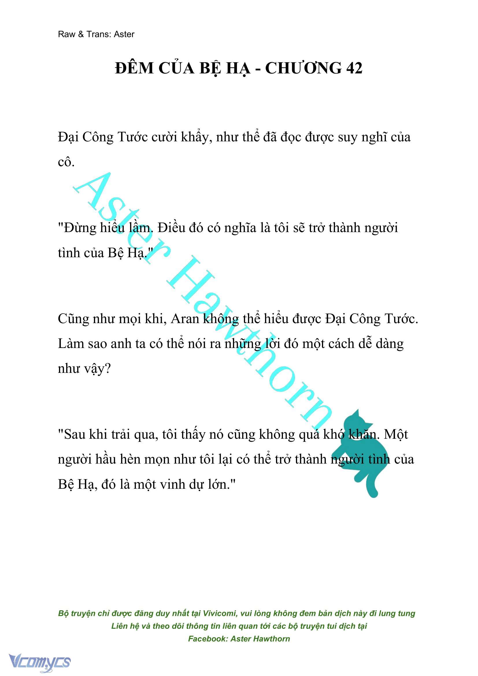 [NOVEL] Đêm Của Bệ Hạ Chap 42 - Trang 2