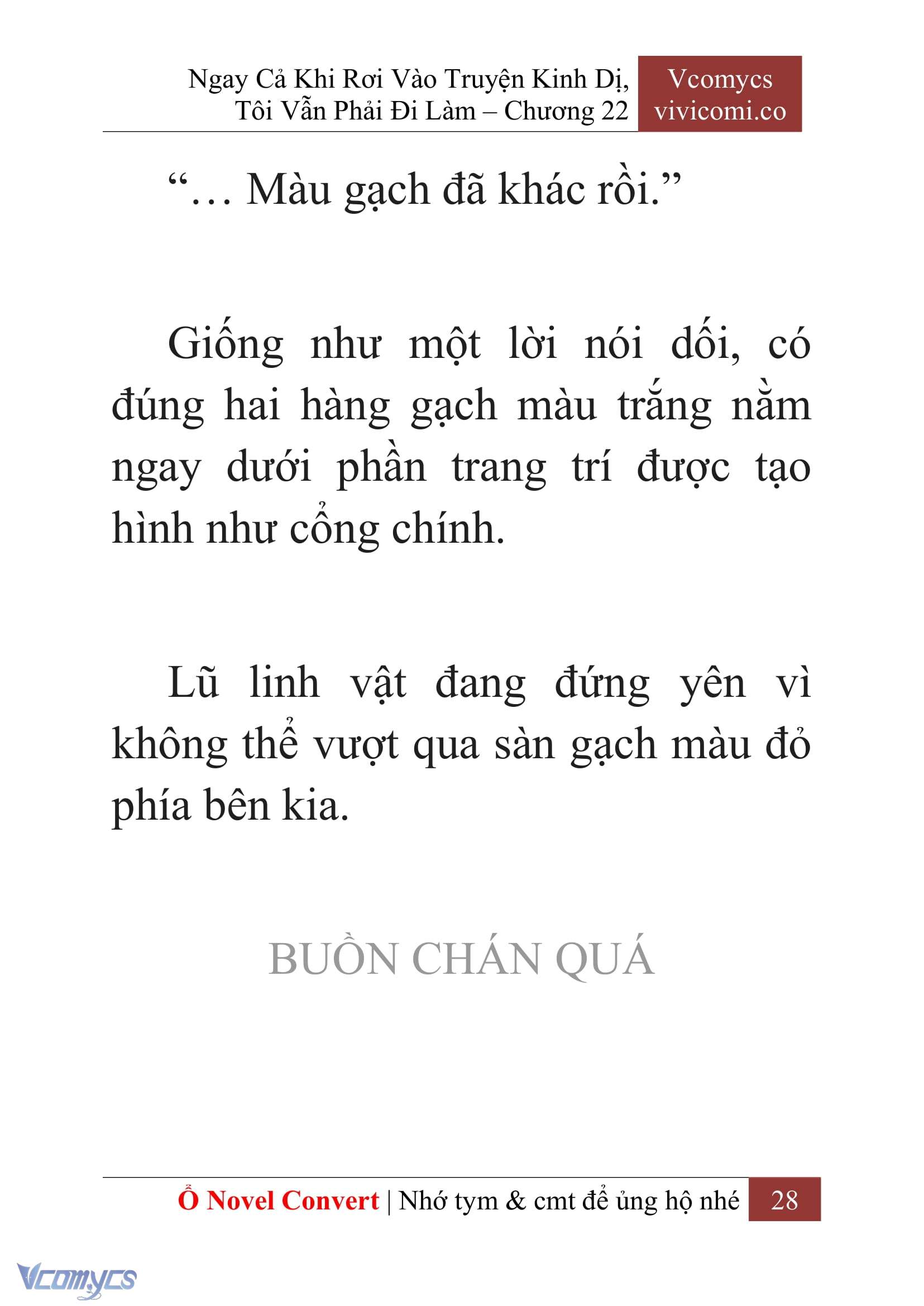 [Novel] Ngay Cả Khi Rơi Vào Truyện Kinh Dị, Tôi Vẫn Phải Đi Làm Chap 22 - Trang 2