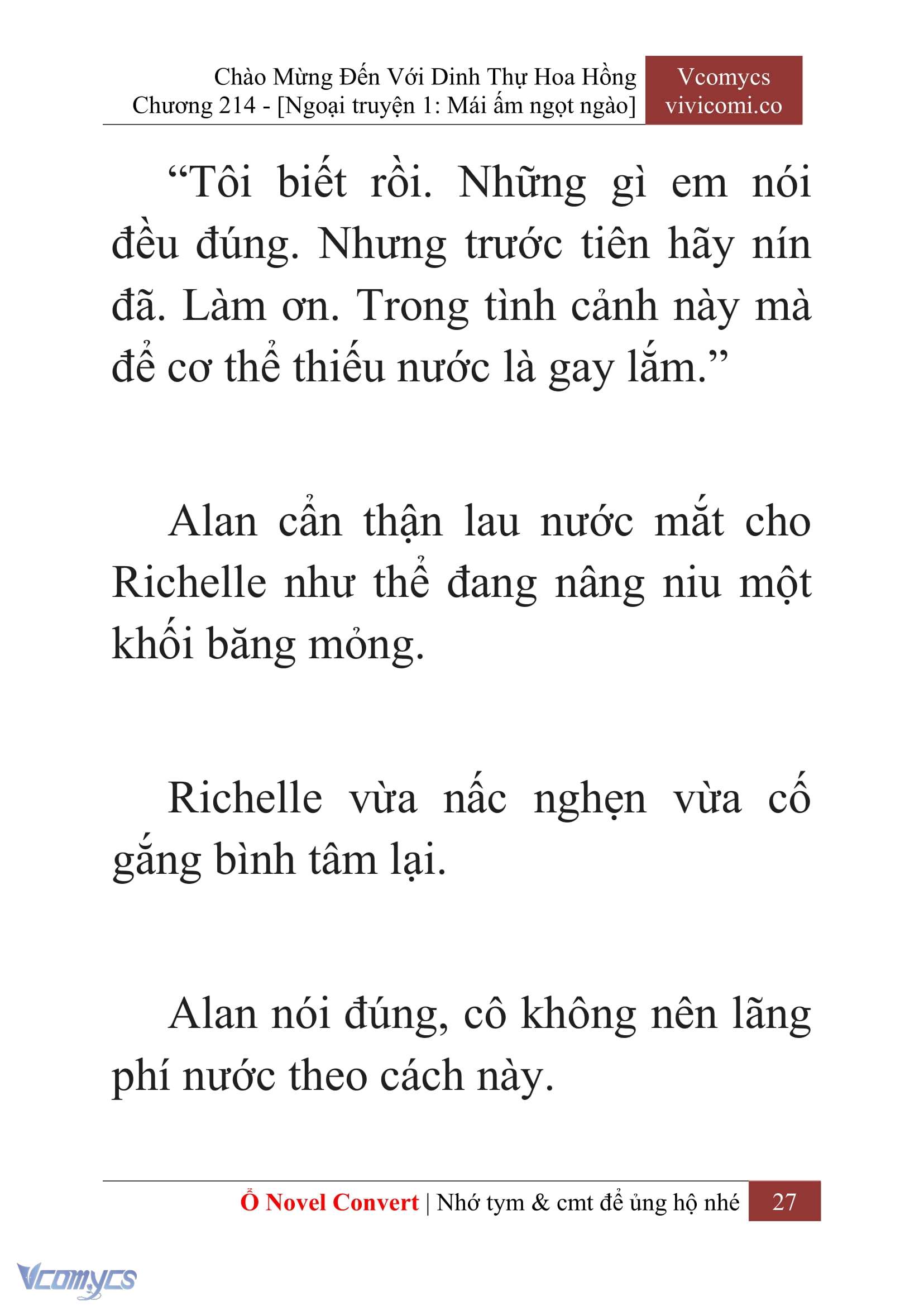 [Novel] Chào Mừng Đến Với Dinh Thự Hoa Hồng Chap 214 - Trang 2