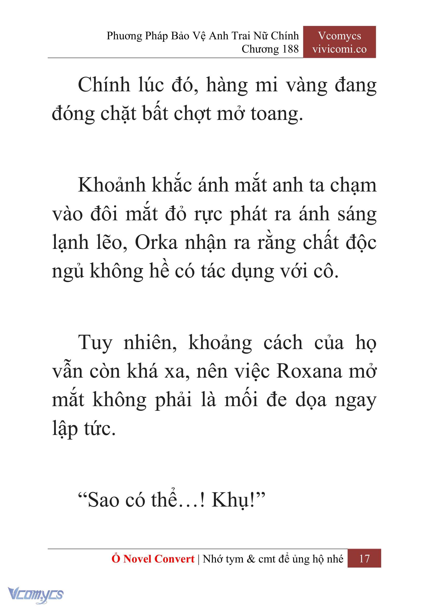 [Novel] Phương Pháp Bảo Vệ Anh Trai Nữ Chính Chap 188 - Trang 2