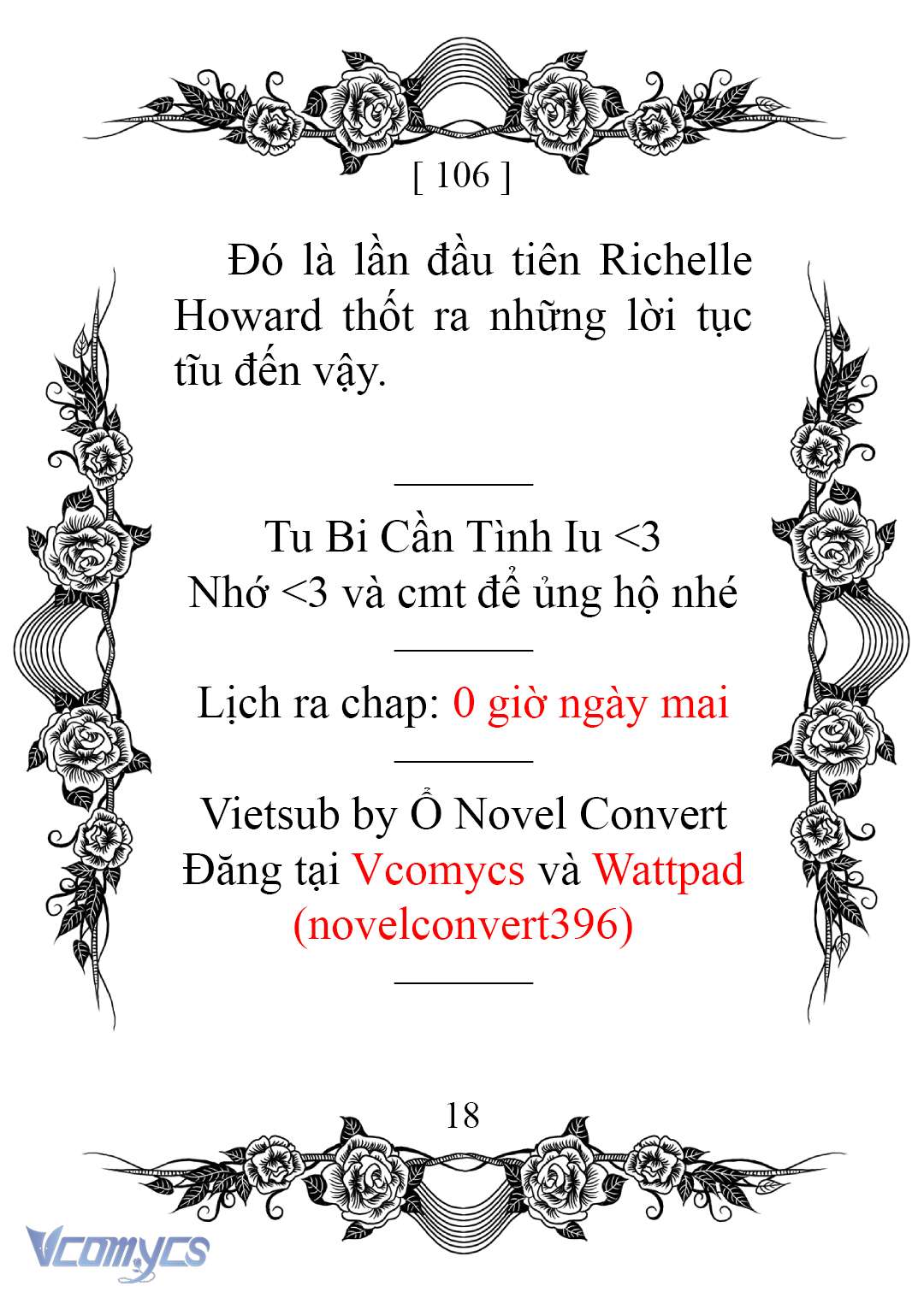 [Novel] Chào Mừng Đến Với Dinh Thự Hoa Hồng Chap 106 - Trang 2