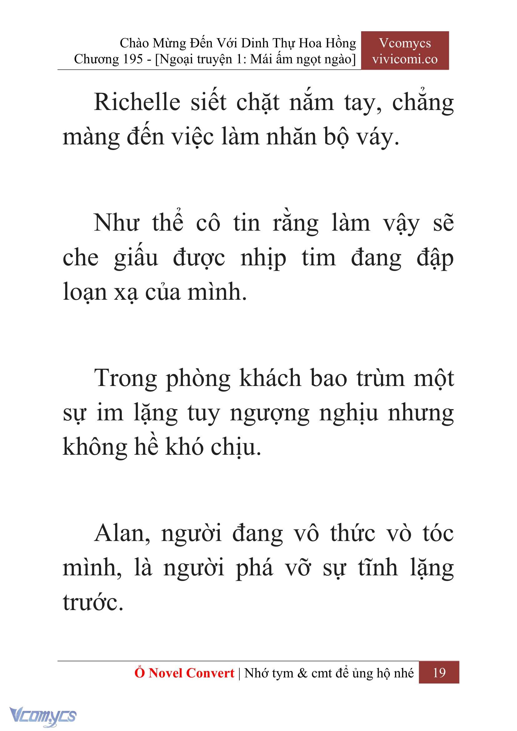 [Novel] Chào Mừng Đến Với Dinh Thự Hoa Hồng Chap 195 - Trang 2