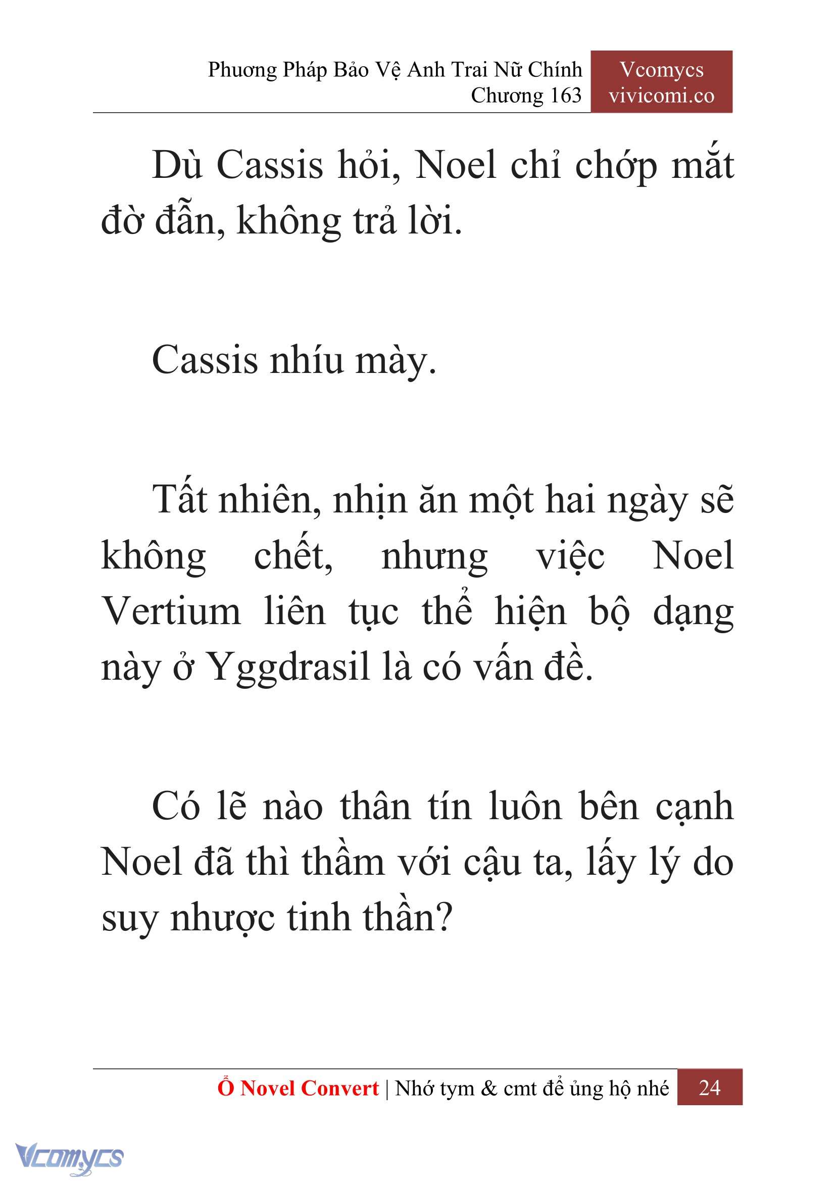 [Novel] Phương Pháp Bảo Vệ Anh Trai Nữ Chính Chap 163 - Trang 2
