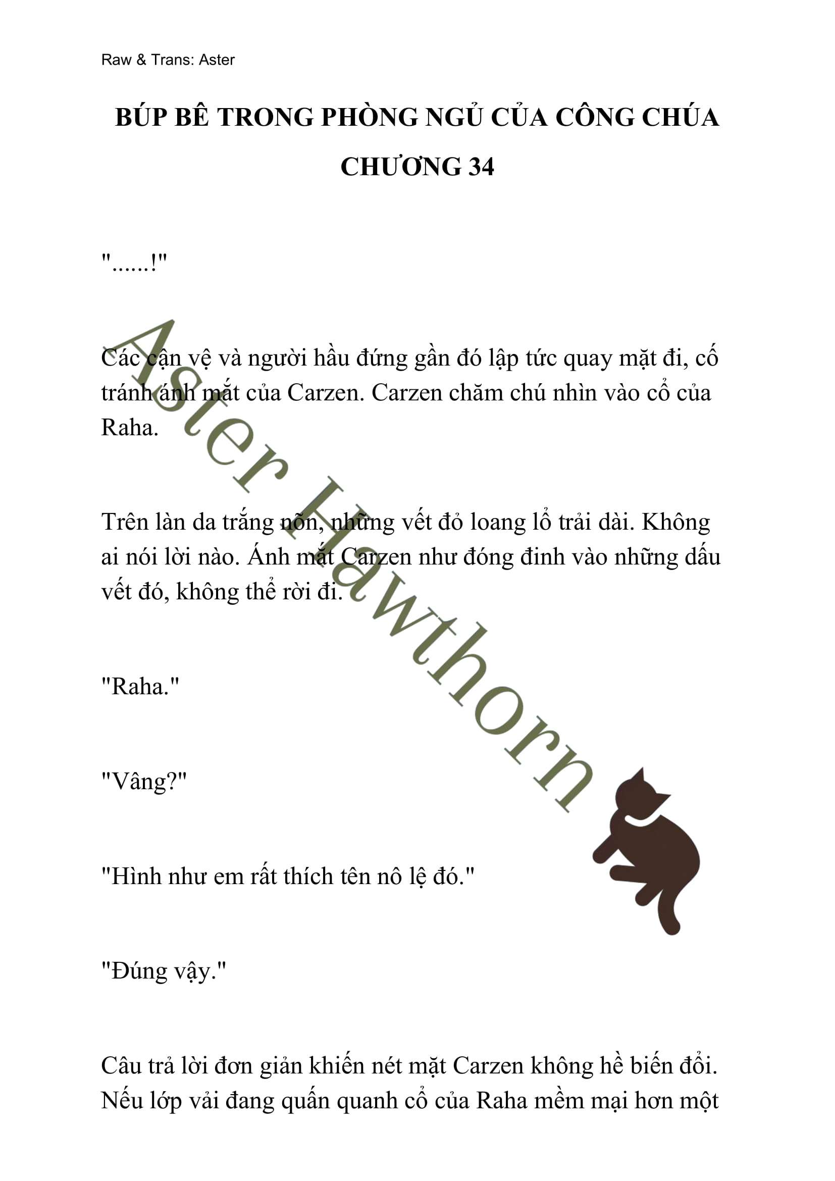 [NOVEL] Búp Bê Trong Phòng Ngủ Của Công Chúa Chap 34 - Trang 2