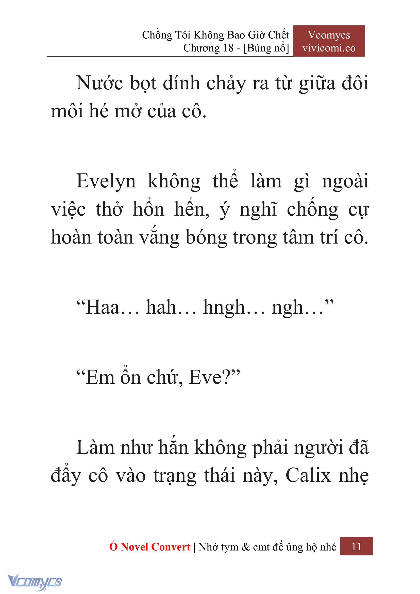 [Novel] Chồng Tôi Không Bao Giờ Chết Chap 18 - Trang 2