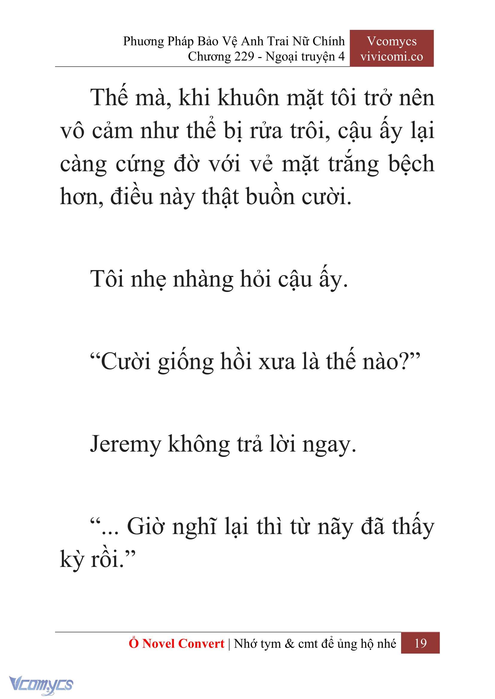 [Novel] Phương Pháp Bảo Vệ Anh Trai Nữ Chính Chap 229 - Trang 2