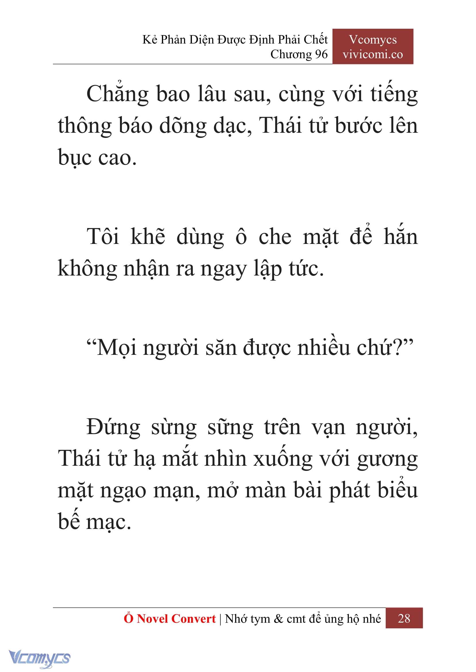 [Novel] Kẻ Phản Diện Được Định Phải Chết Chap 96 - Trang 2