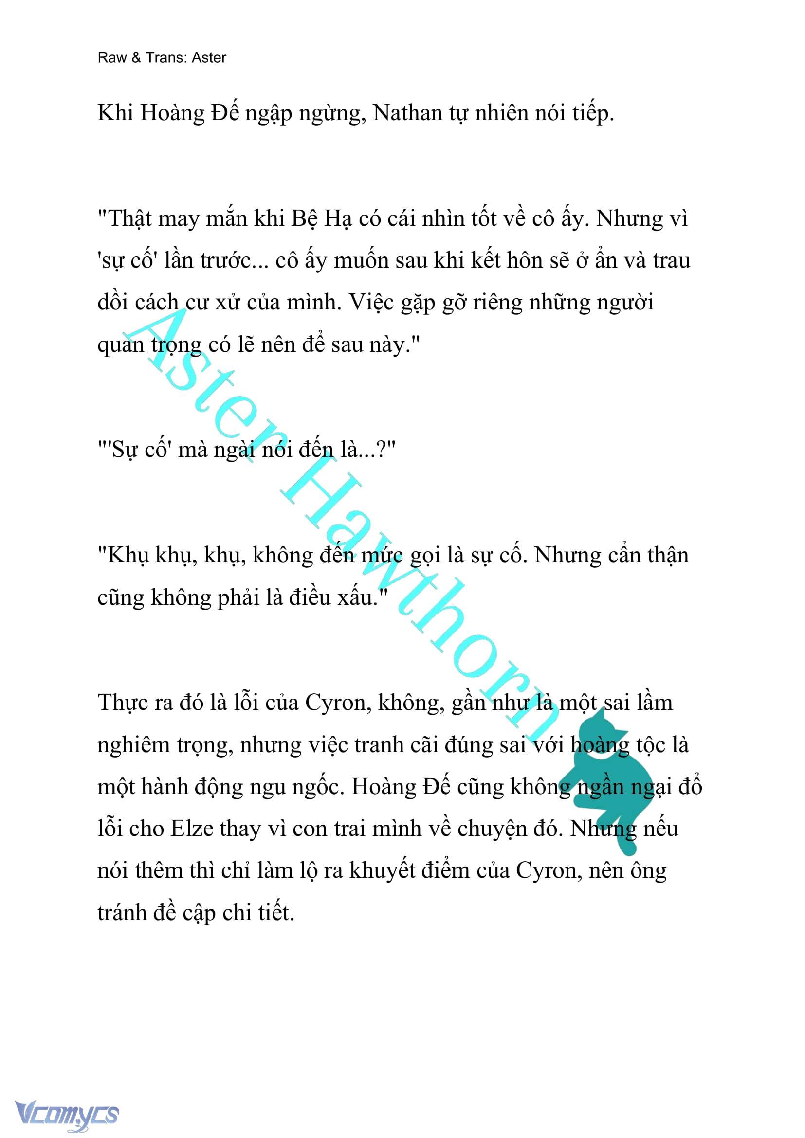 [NOVEL] Anh Hùng Khao Khát Sự Sa Ngã Của Thánh Nữ Chap 65 - Trang 2