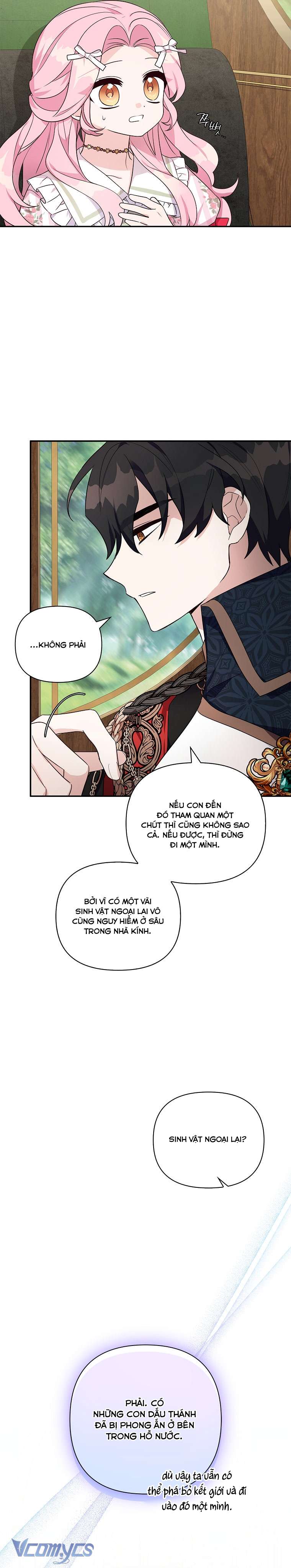 Tôi đã trở thành con gái út của công tước phản diện Chapter 8 - Trang 3