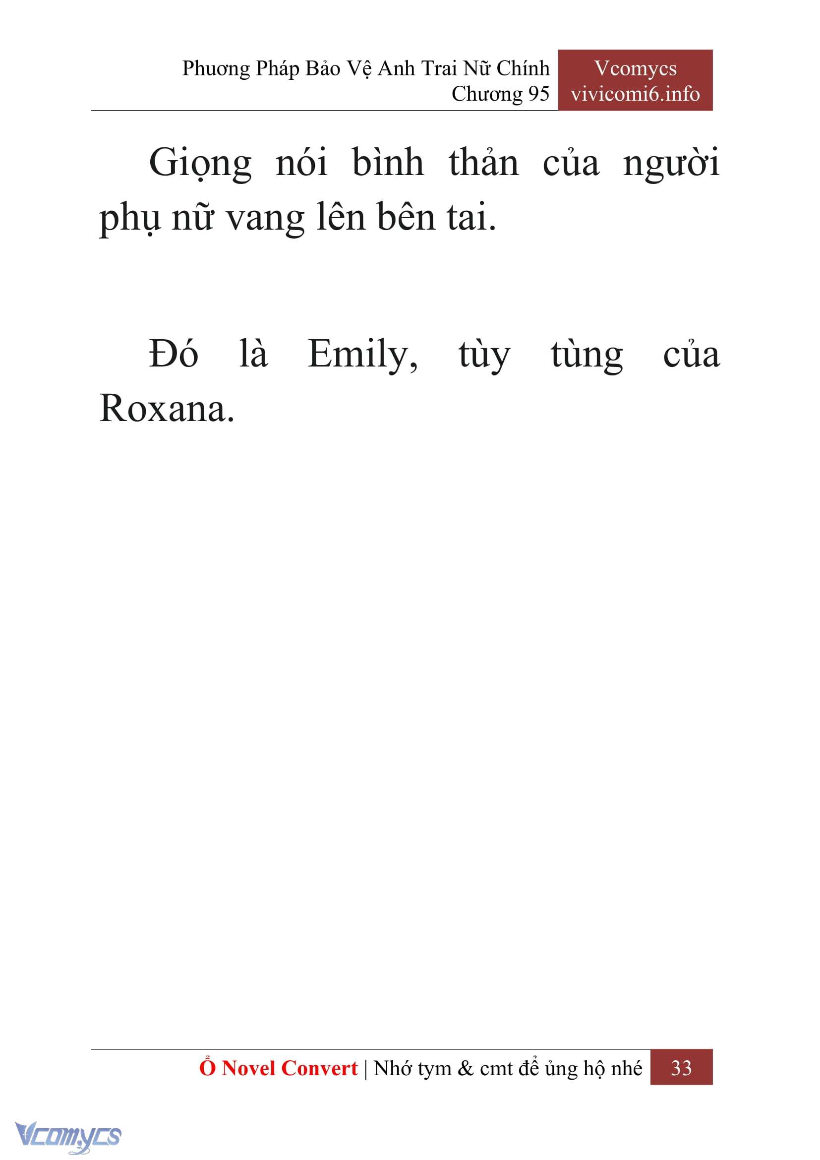 [Novel] Phương Pháp Bảo Vệ Anh Trai Nữ Chính Chap 95 - Trang 2