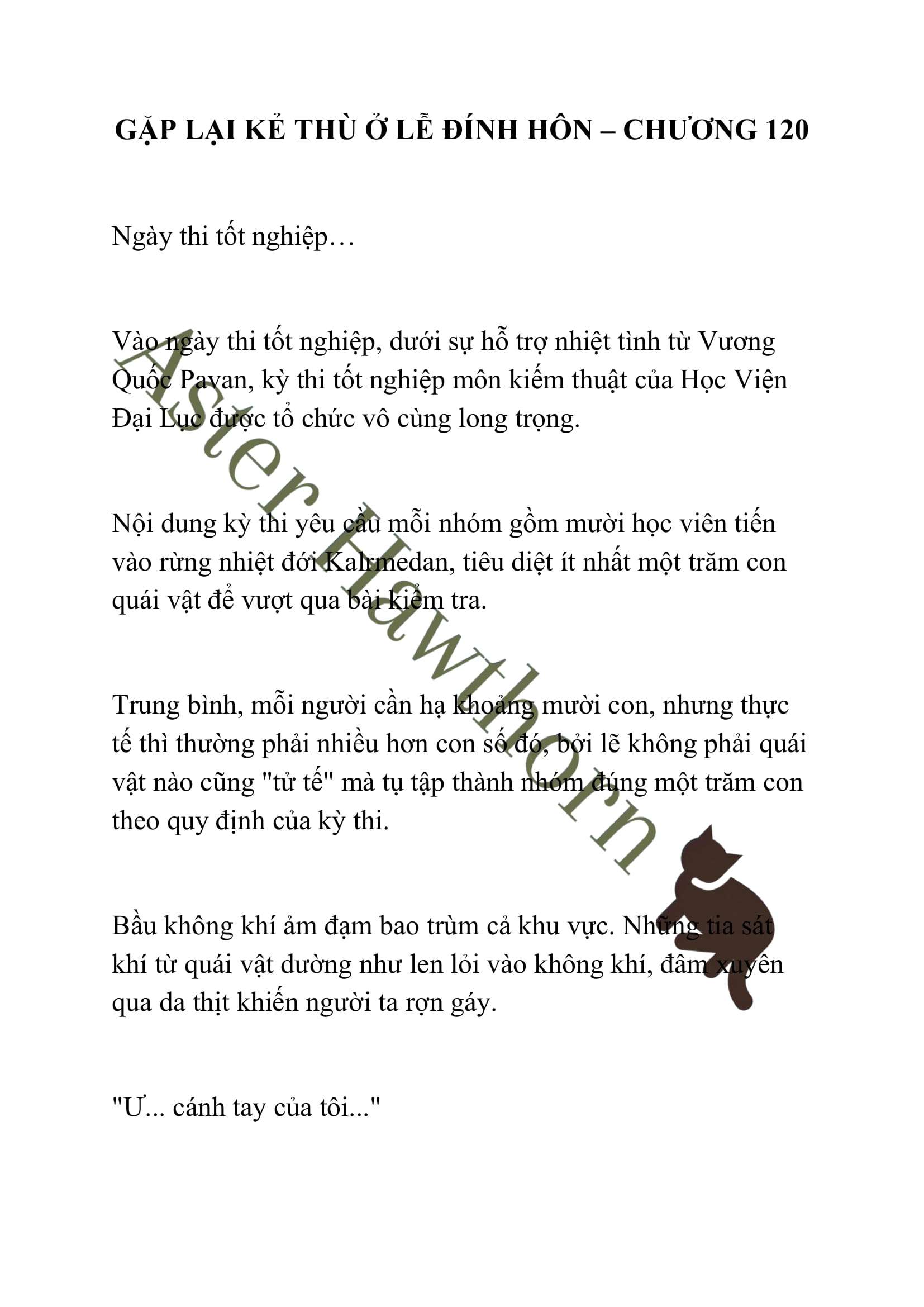 [NOVEL] Gặp Lại Kẻ Thù Ở Lễ Đính Hôn Chap 120 - Trang 2