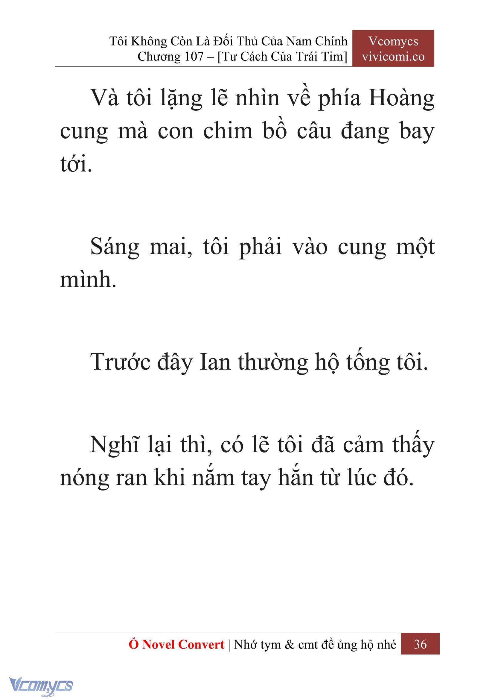 [Novel] Tôi Không Còn Là Đối Thủ Của Nam Chính Chap 107 - Trang 2