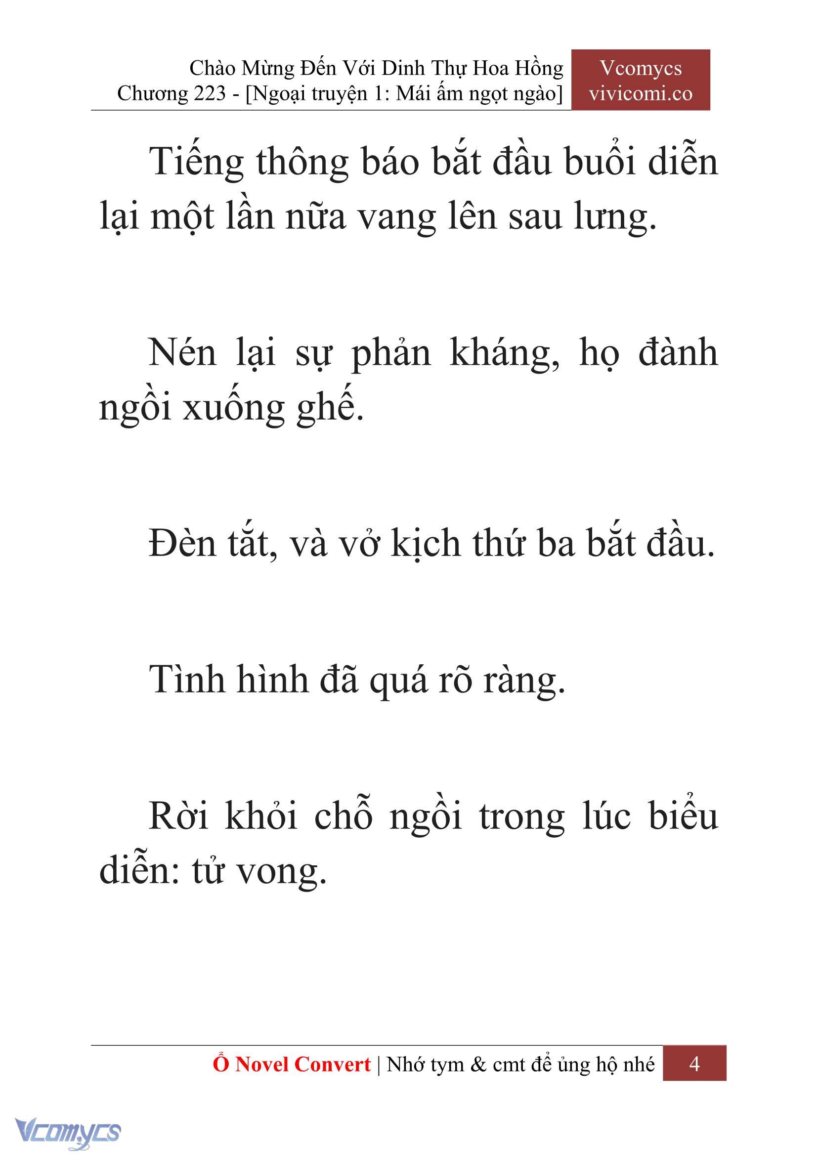 [Novel] Chào Mừng Đến Với Dinh Thự Hoa Hồng Chap 223 - Trang 2