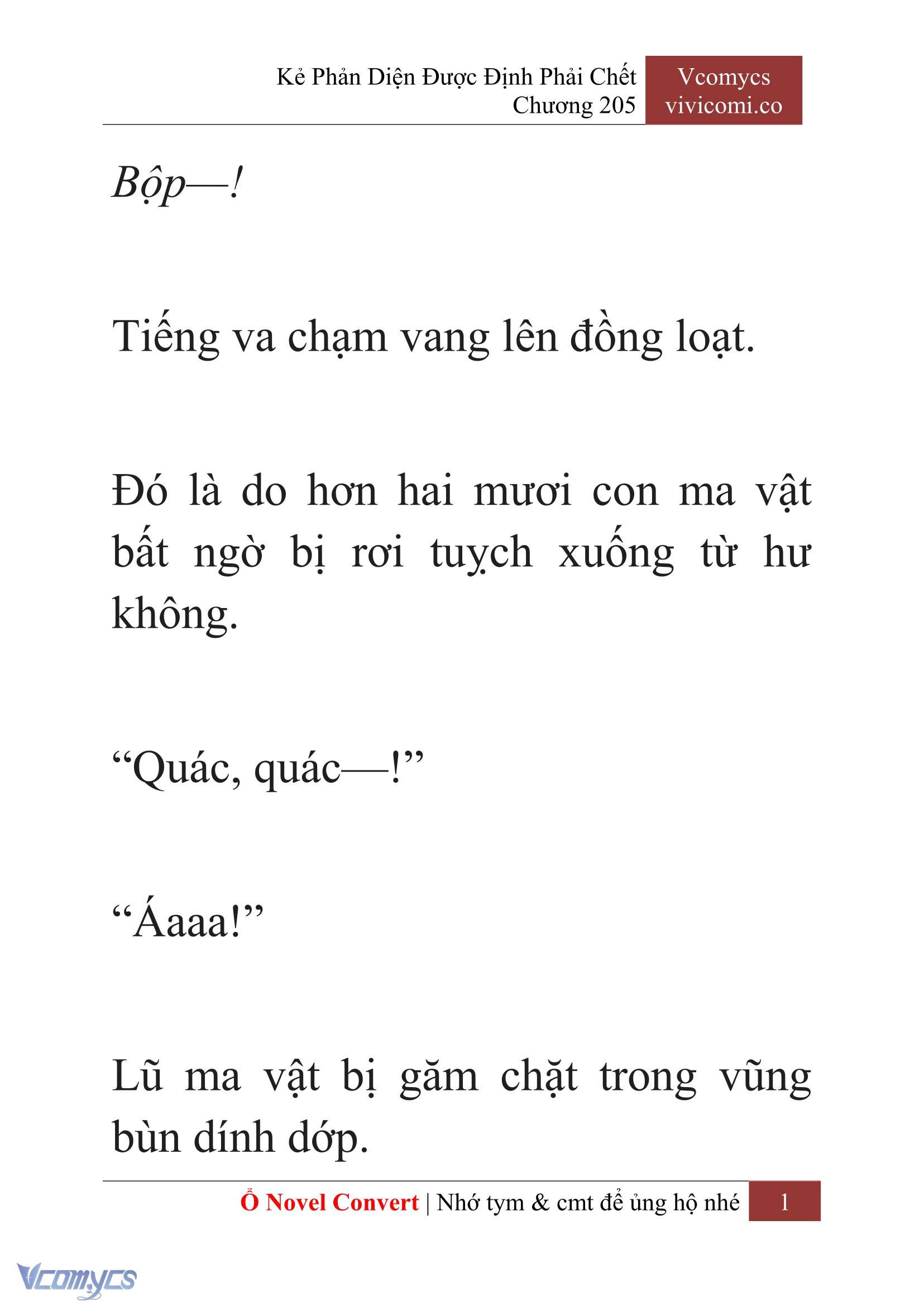 [Novel] Kẻ Phản Diện Được Định Phải Chết Chap 205 - Trang 2