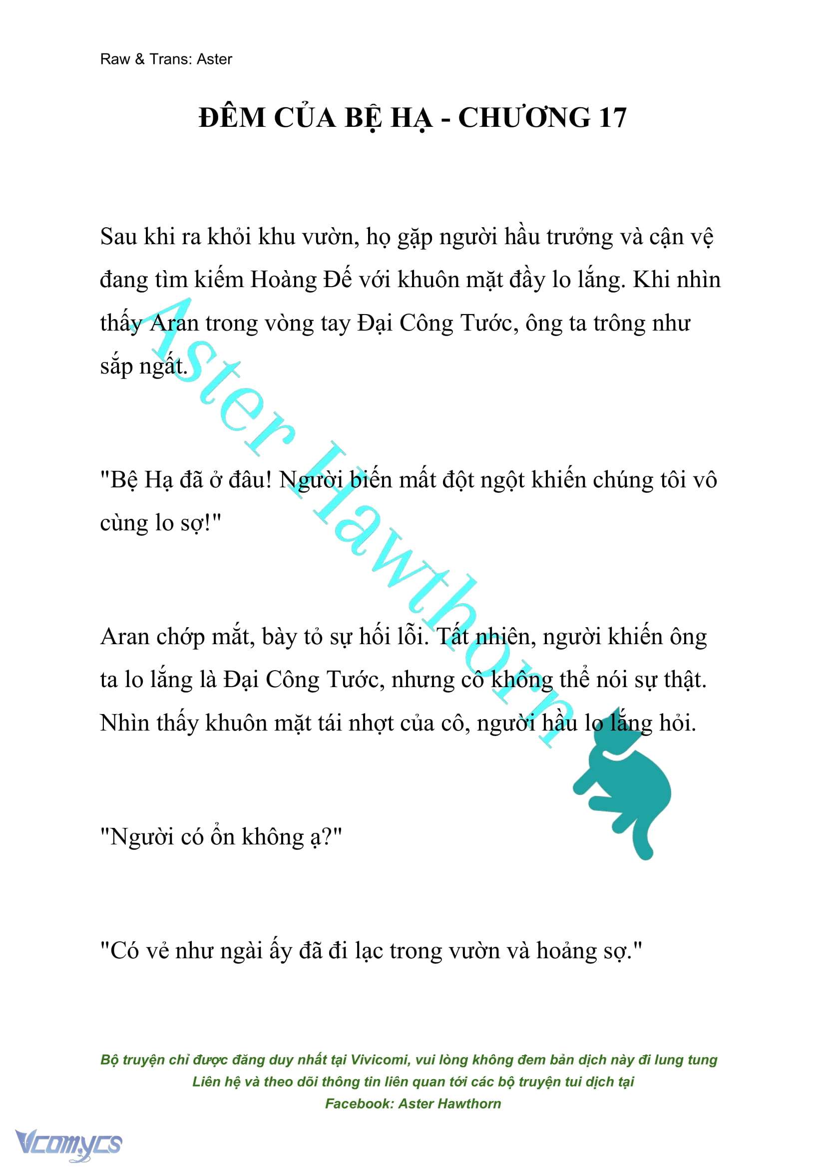 [NOVEL] Đêm Của Bệ Hạ Chap 17 - Trang 2