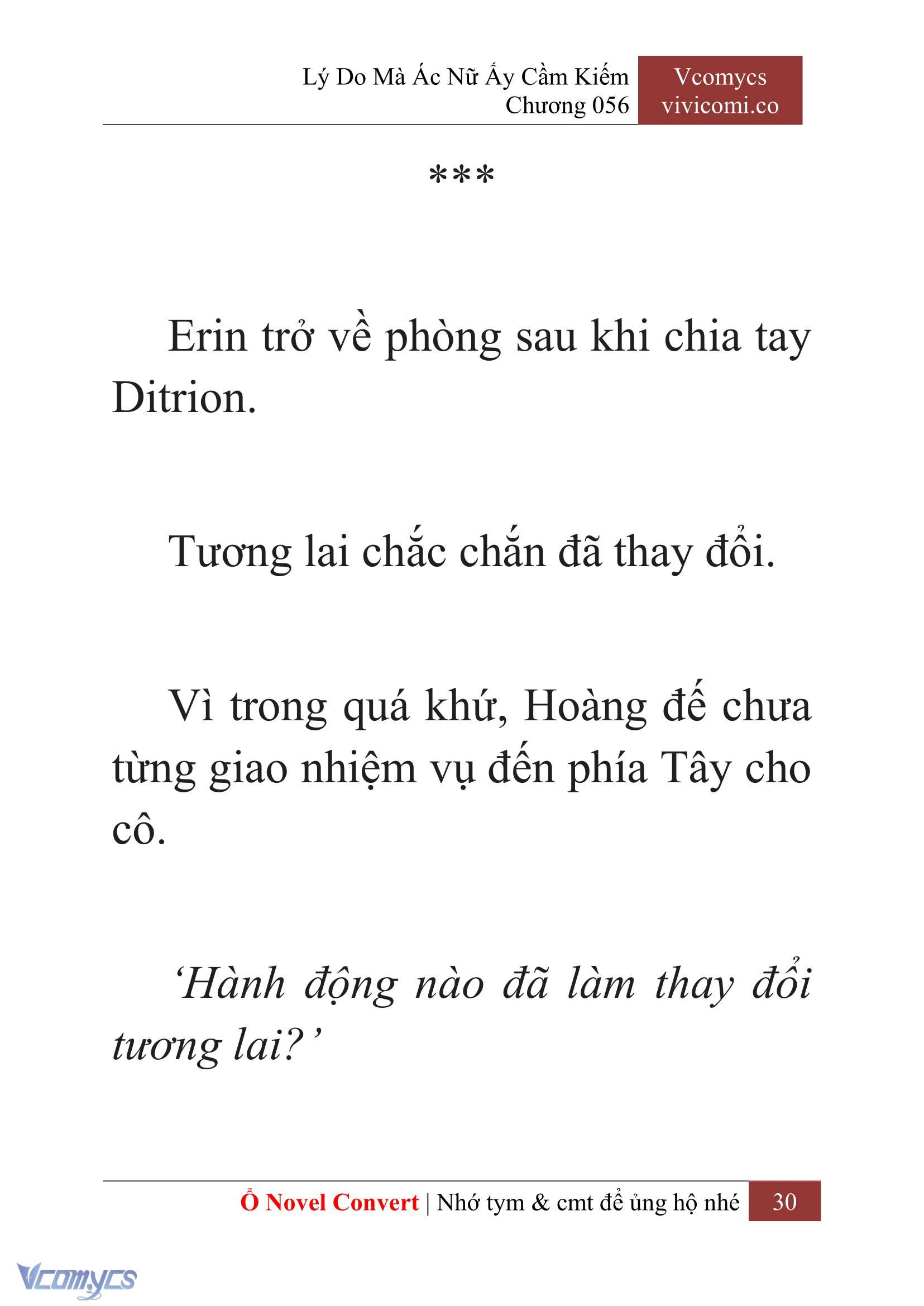 [Novel] Lý Do Mà Ác Nữ Ấy Cầm Kiếm Chap 56 - Trang 2
