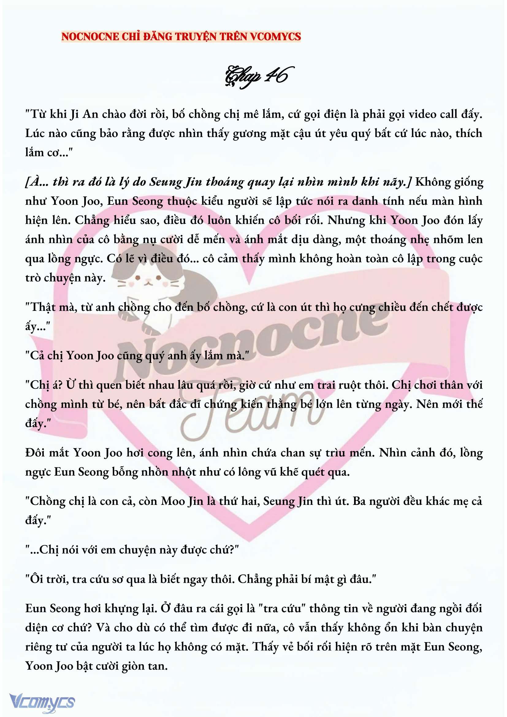 [FULL] [NOVEL] CHÚNG TA KẾT THÚC VÀO MÙA THU Chap 46 - Trang 2