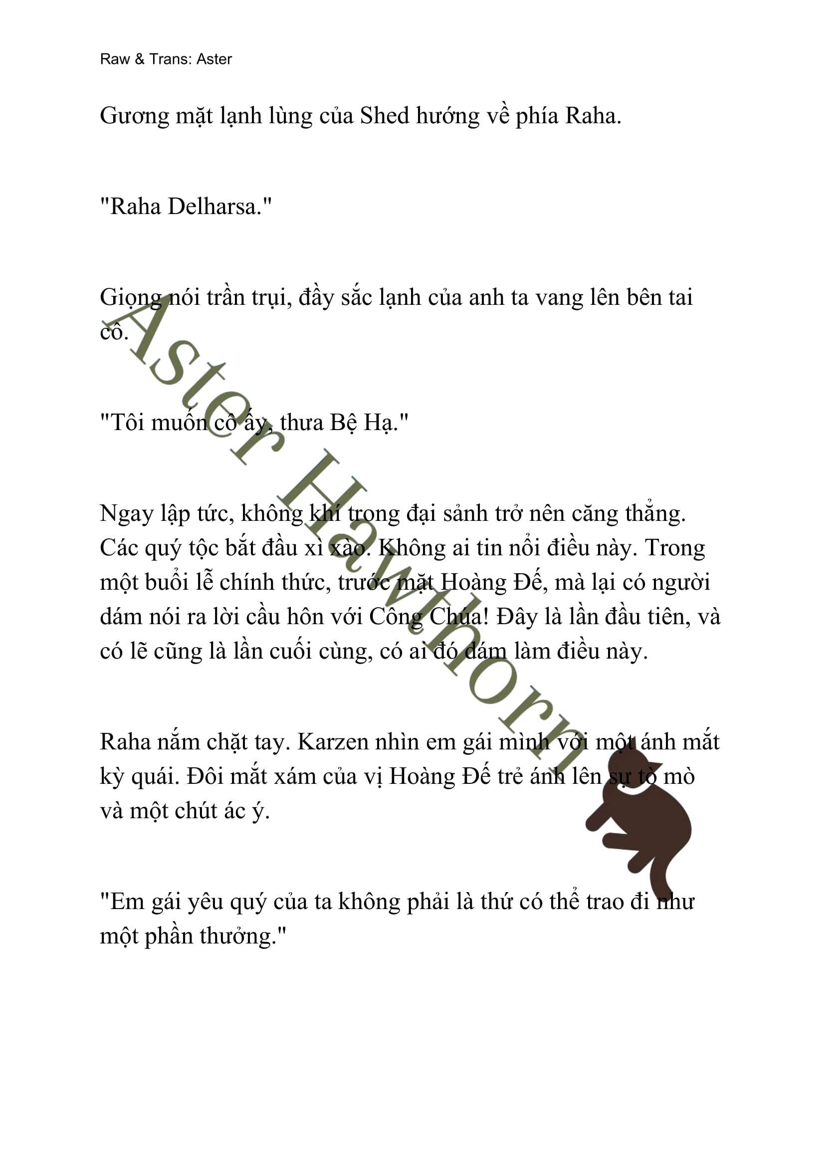 [NOVEL] Búp Bê Trong Phòng Ngủ Của Công Chúa Chap 1 - Trang 2