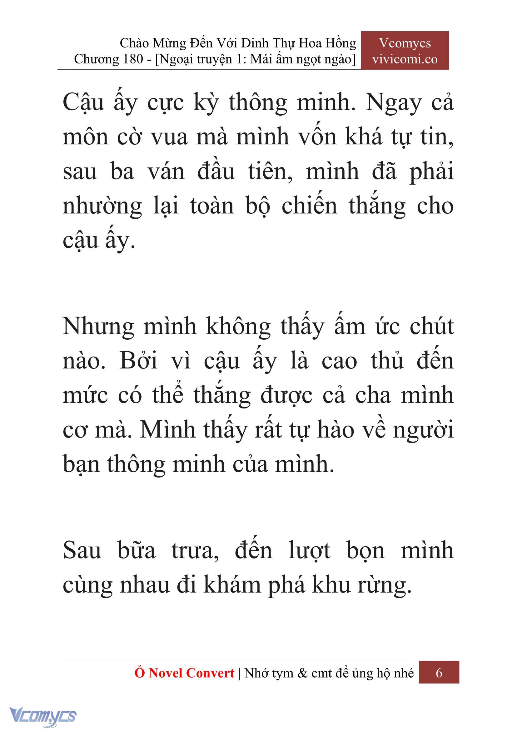 [Novel] Chào Mừng Đến Với Dinh Thự Hoa Hồng Chap 180 - Trang 2