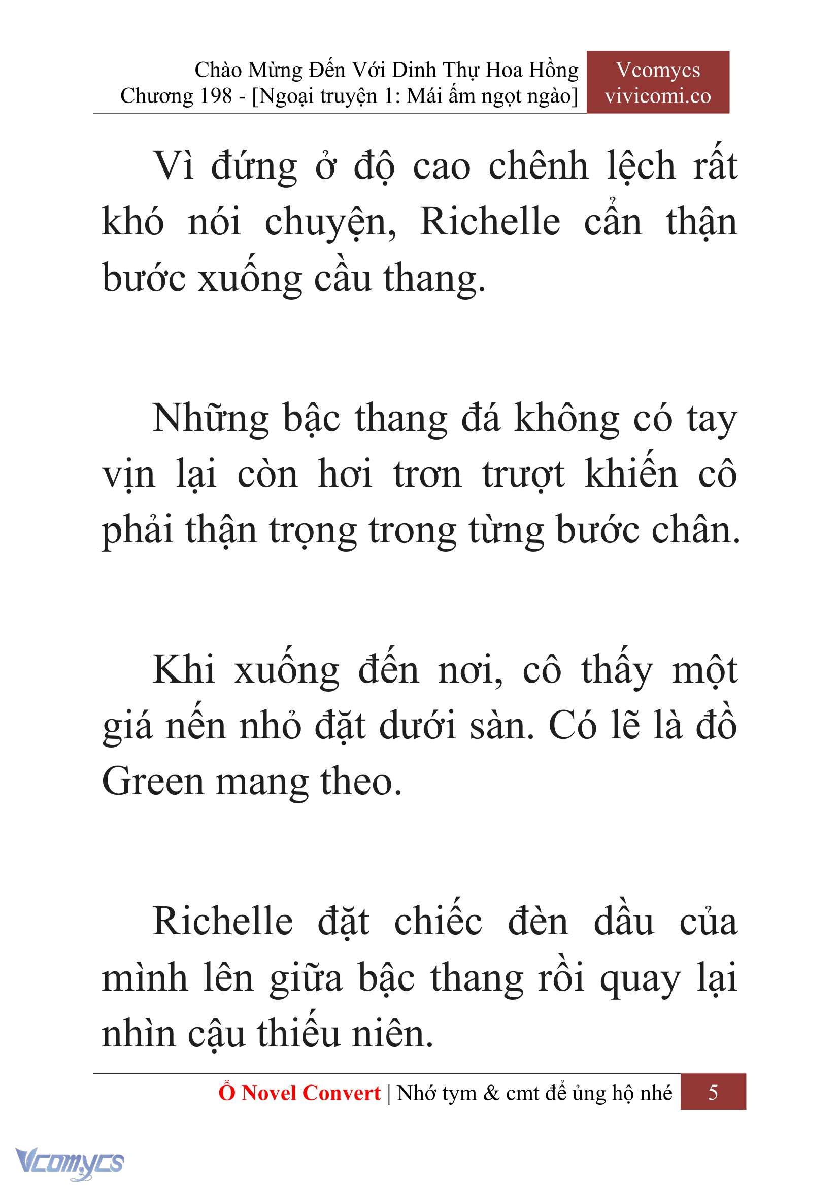 [Novel] Chào Mừng Đến Với Dinh Thự Hoa Hồng Chap 198 - Trang 2