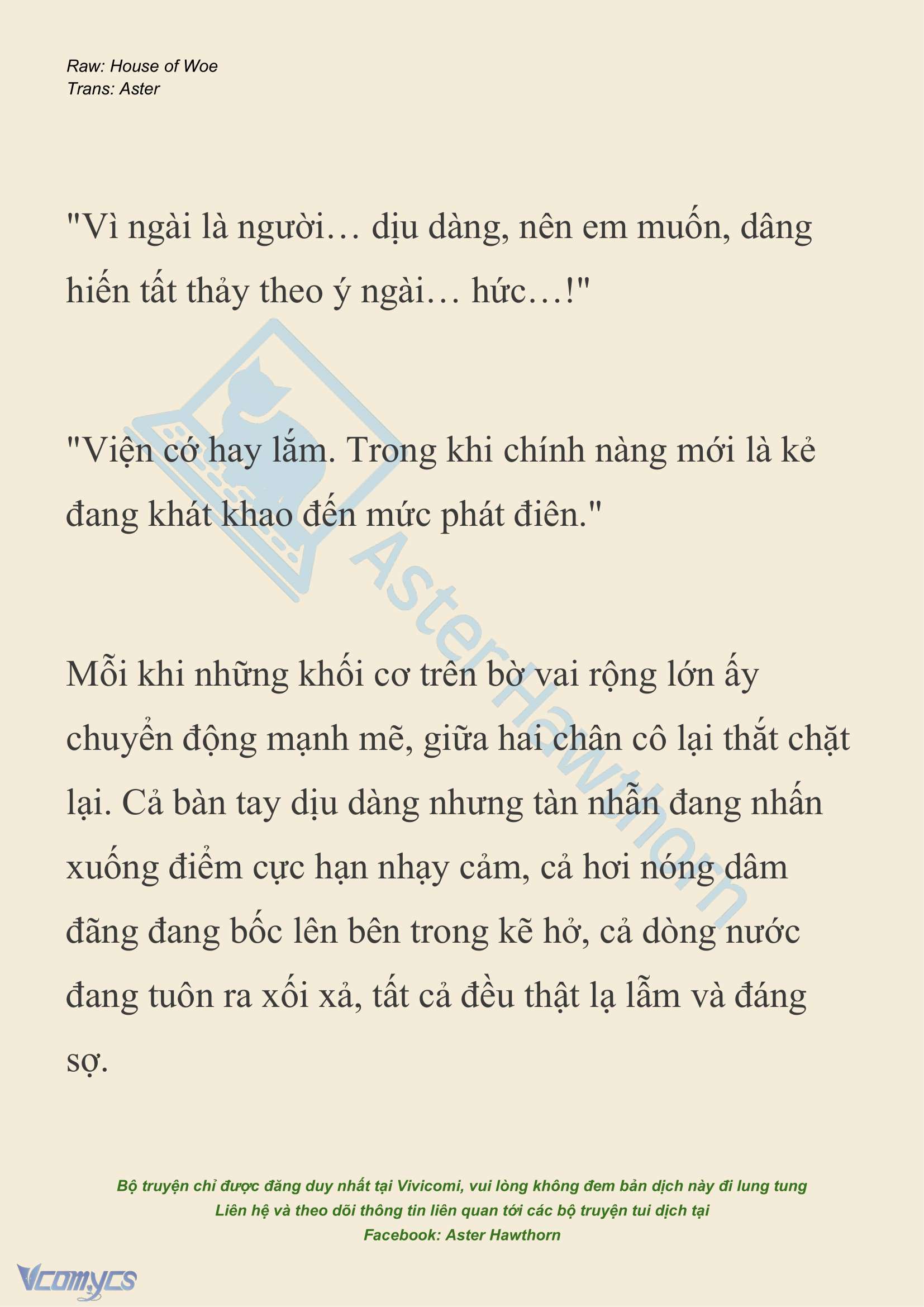 [NOVEL] Dành Cho Các Nữ Thần: Dành cho Psyche Chap 18 - Trang 2