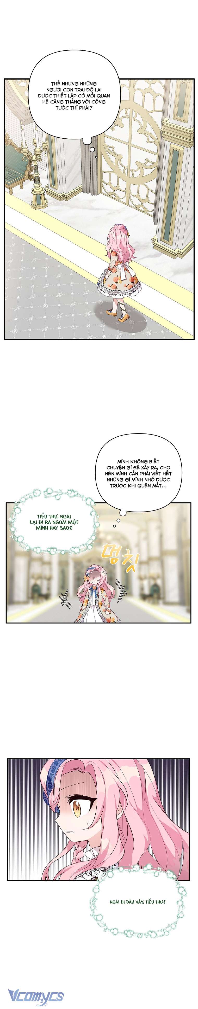 Tôi đã trở thành con gái út của công tước phản diện Chapter 8 - Trang 3