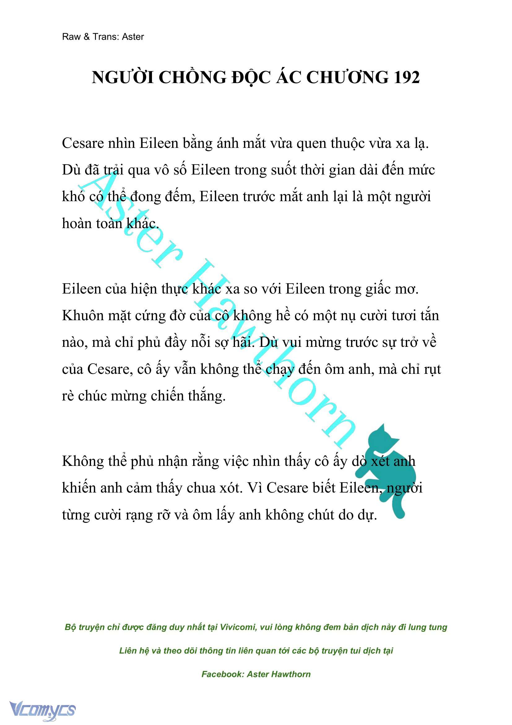 [NOVEL] Người Chồng Độc Ác Chap 192 - Trang 2