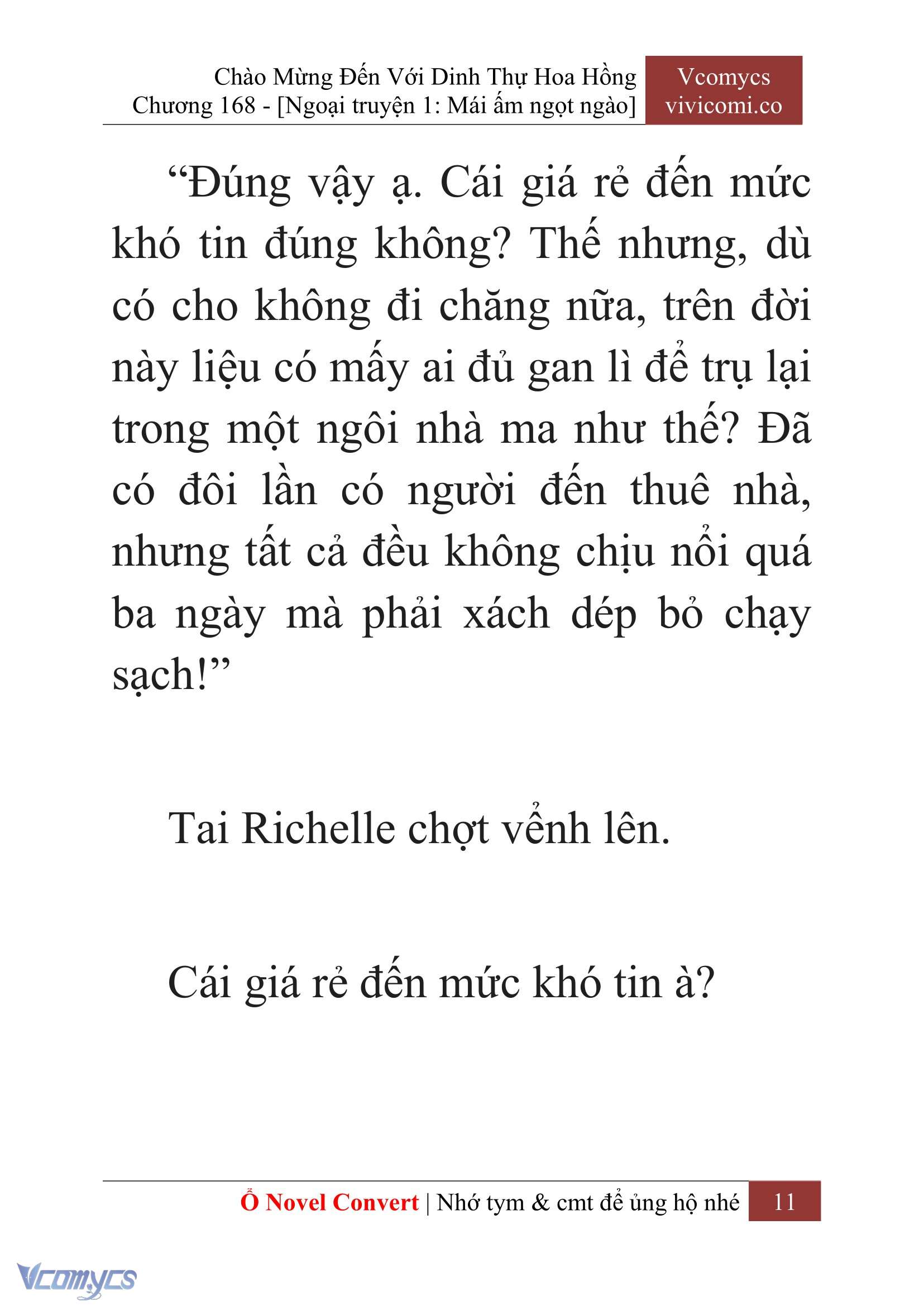 [Novel] Chào Mừng Đến Với Dinh Thự Hoa Hồng Chap 168 - Trang 2