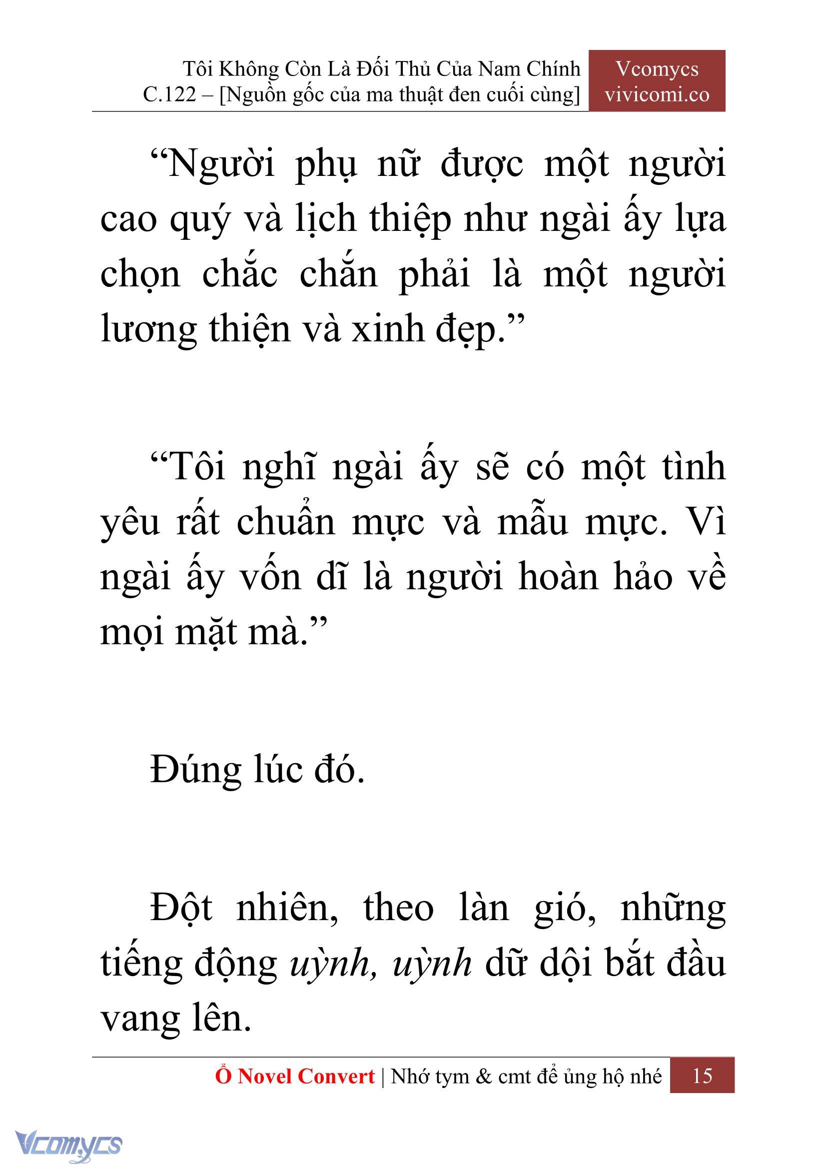 [Novel] Tôi Không Còn Là Đối Thủ Của Nam Chính Chap 122 - Trang 2