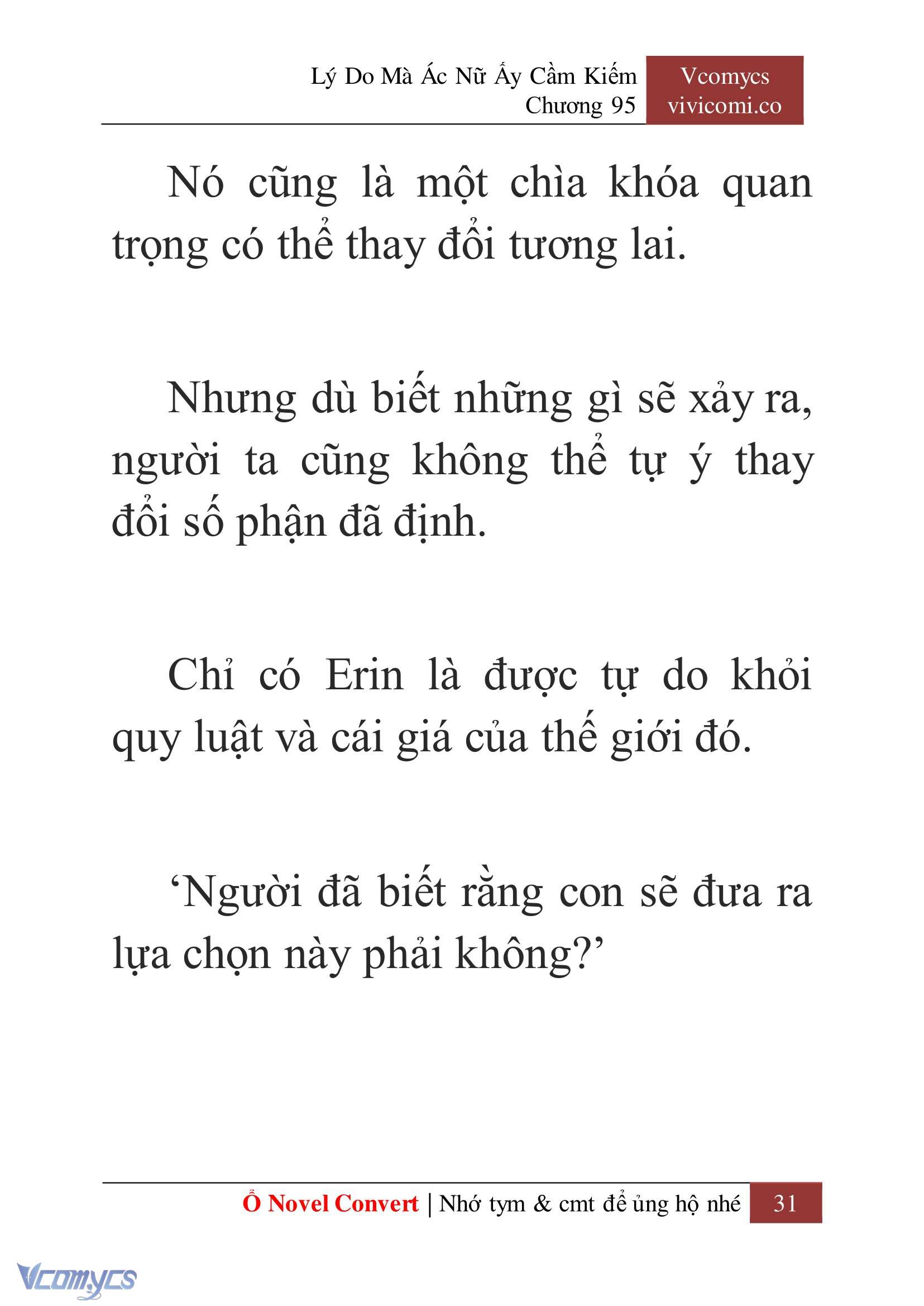 [Novel] Lý Do Mà Ác Nữ Ấy Cầm Kiếm Chap 95 - Trang 2