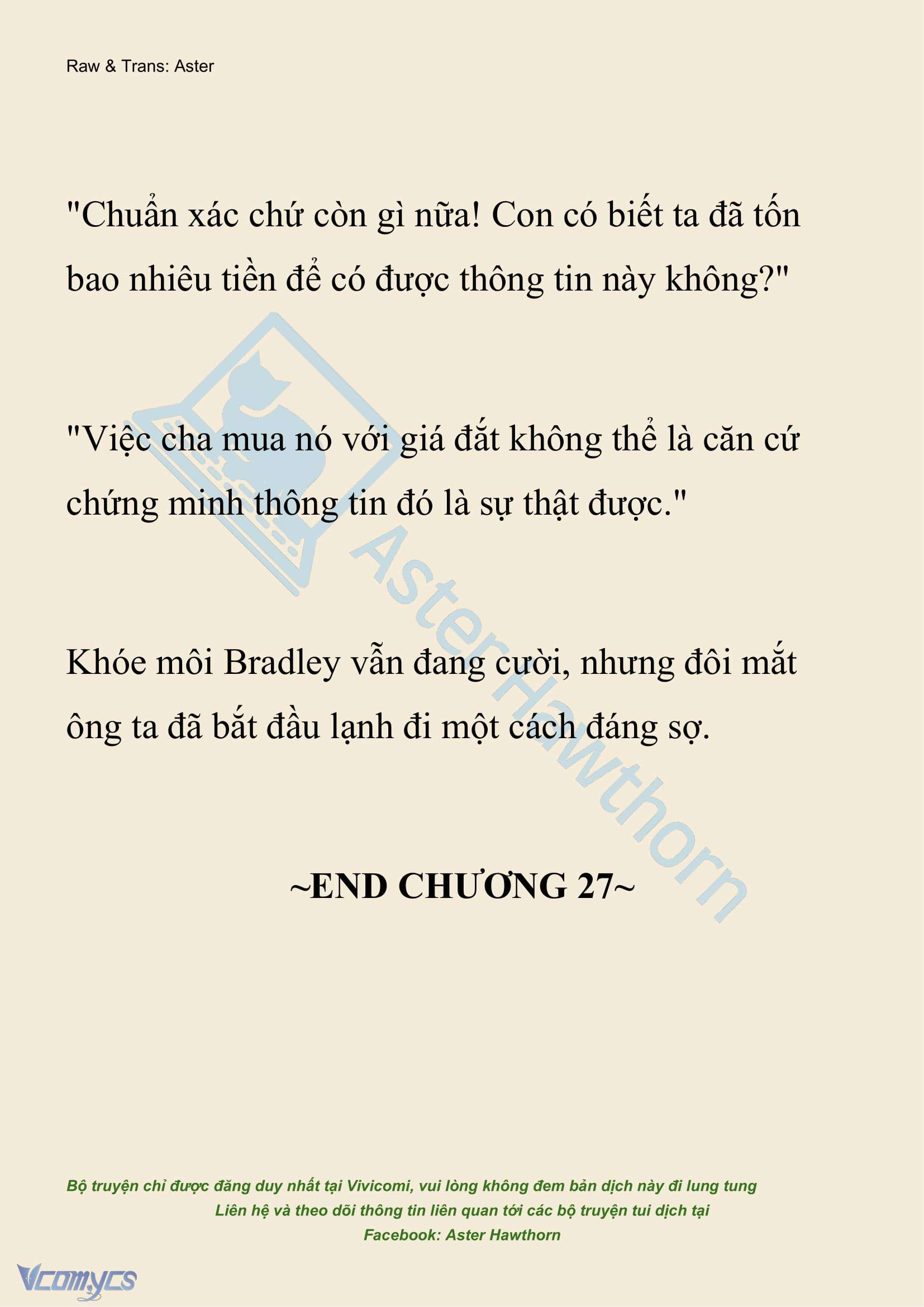 [NOVEL] Hồ Điệp Nuốt Chửng Sương Mù Chap 27 - Trang 2