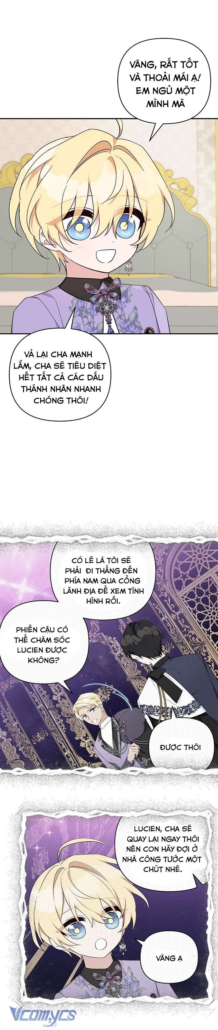 Tôi đã trở thành con gái út của công tước phản diện Chapter 46 - Trang 3