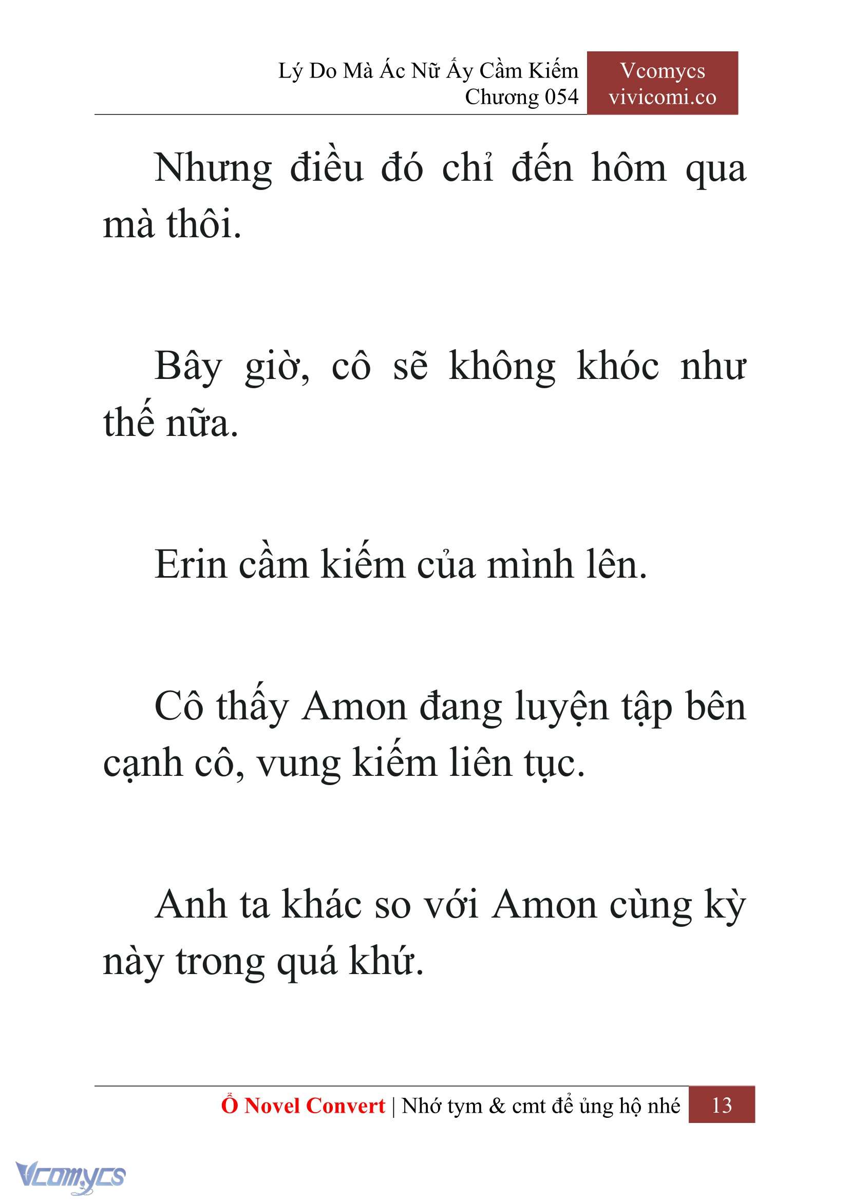 [Novel] Lý Do Mà Ác Nữ Ấy Cầm Kiếm Chap 54 - Trang 2
