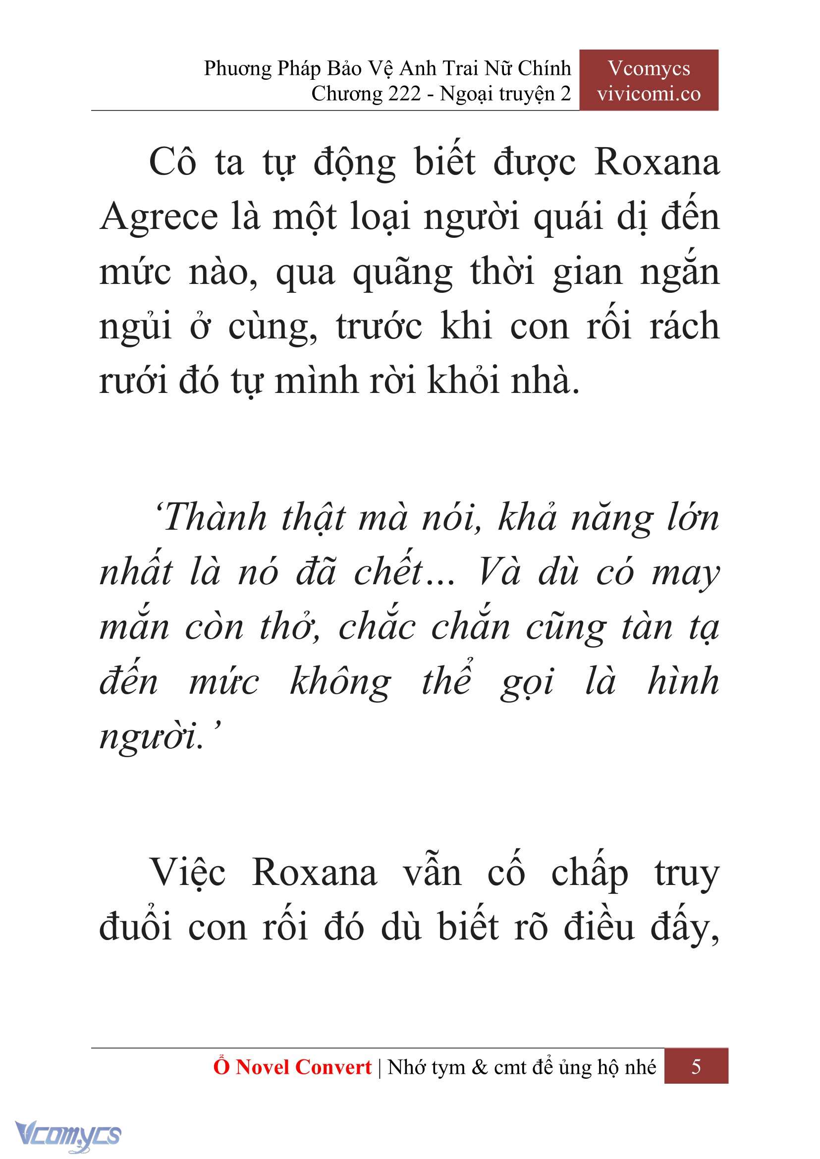 [Novel] Phương Pháp Bảo Vệ Anh Trai Nữ Chính Chap 222 - Trang 2