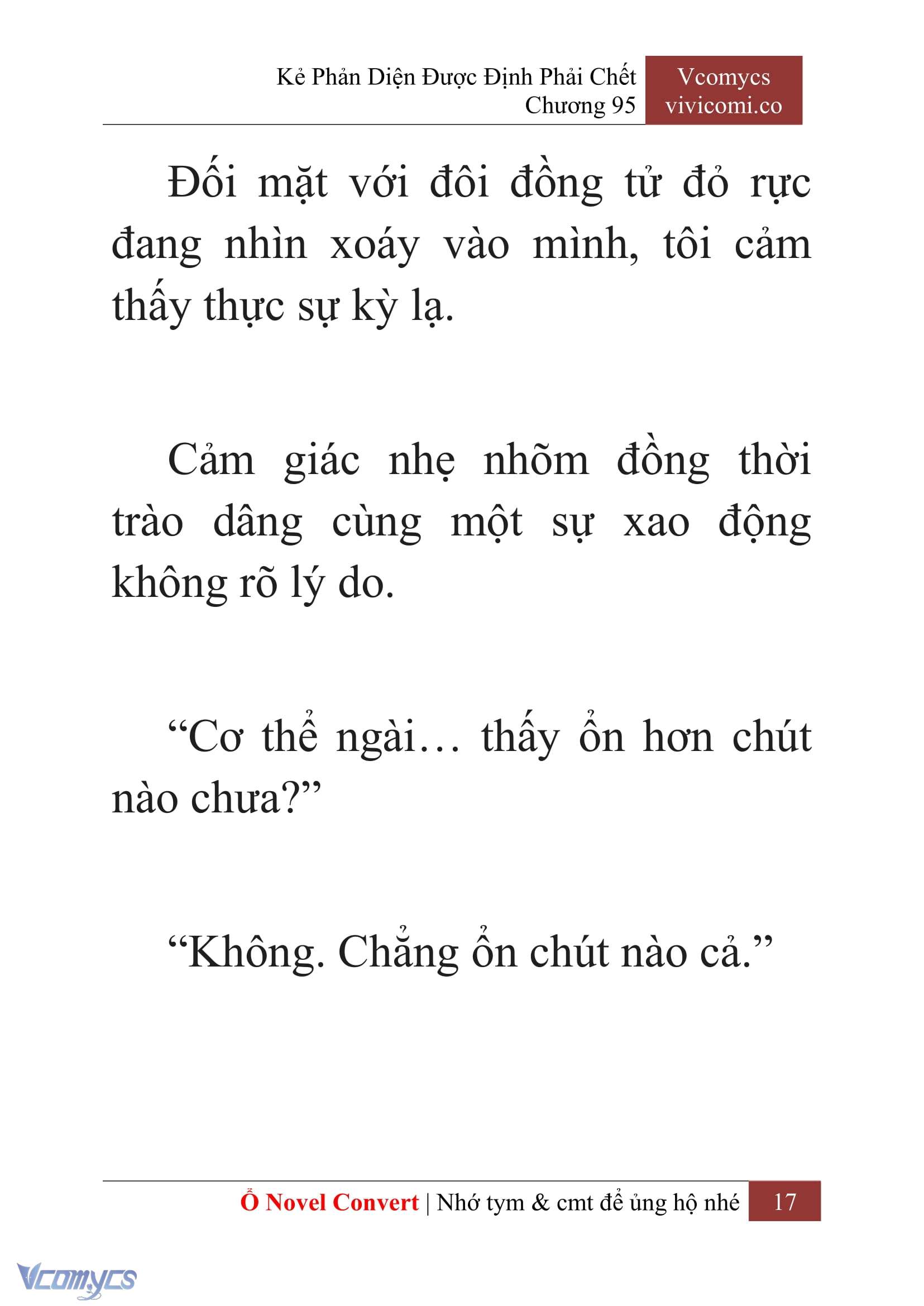[Novel] Kẻ Phản Diện Được Định Phải Chết Chap 95 - Trang 2