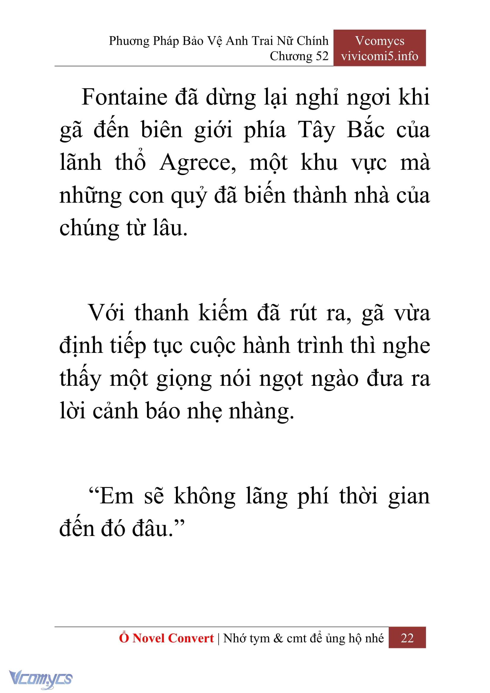 [Novel] Phương Pháp Bảo Vệ Anh Trai Nữ Chính Chap 52 - Trang 2