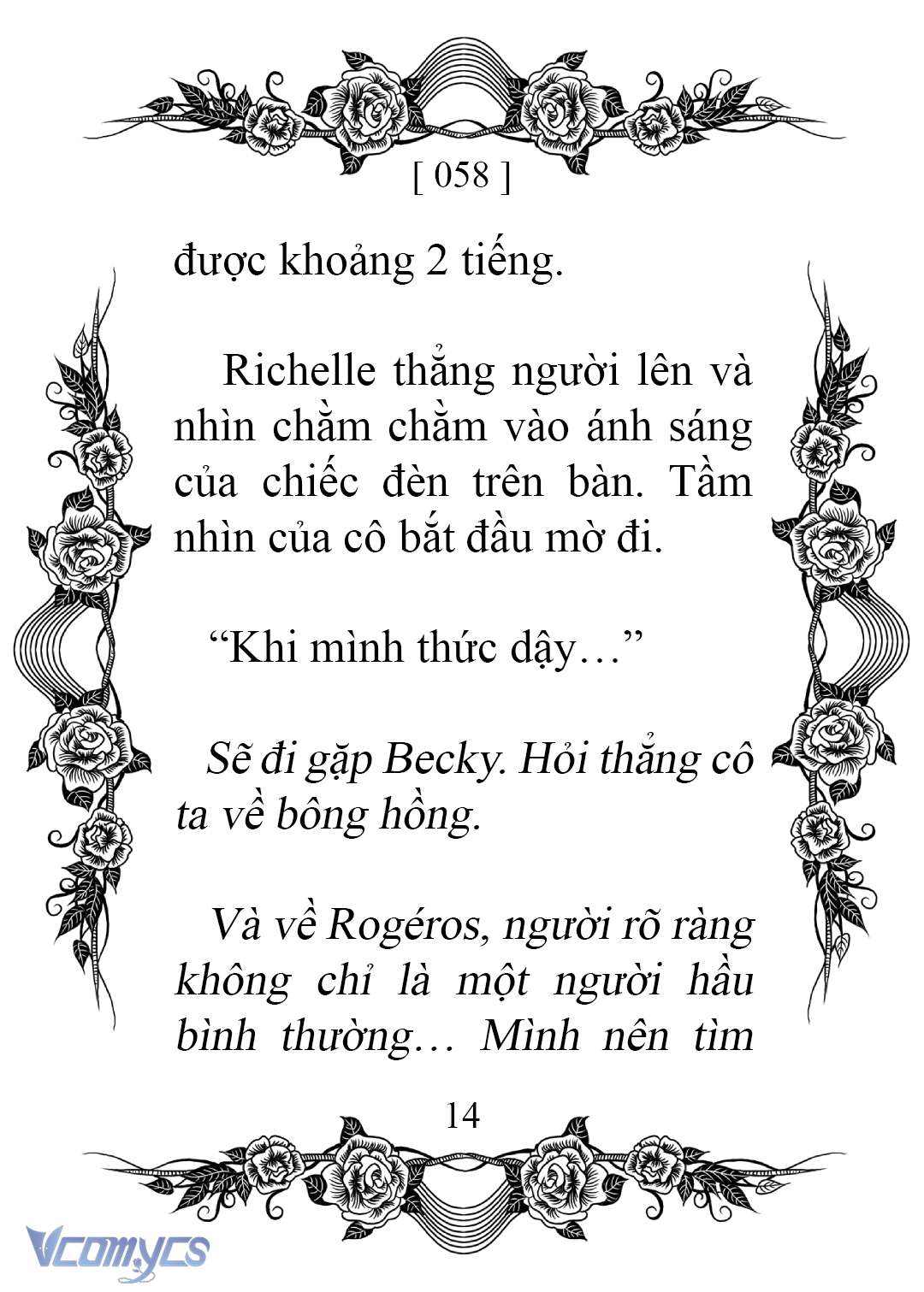 [Novel] Chào Mừng Đến Với Dinh Thự Hoa Hồng Chap 58 - Trang 2