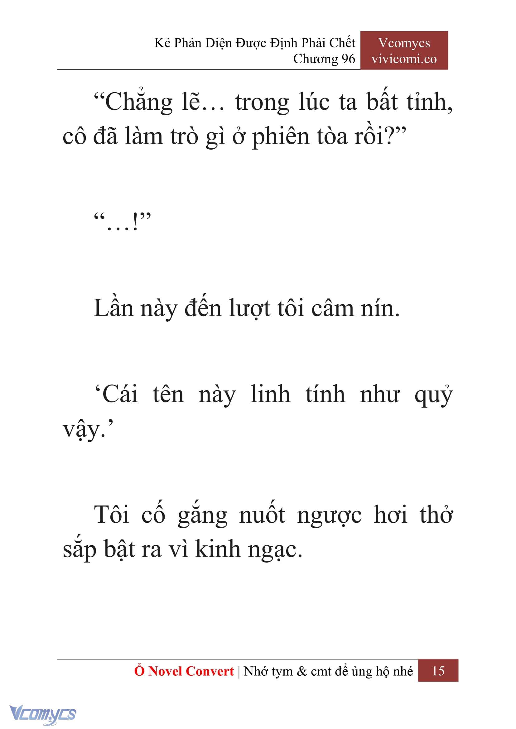 [Novel] Kẻ Phản Diện Được Định Phải Chết Chap 96 - Trang 2