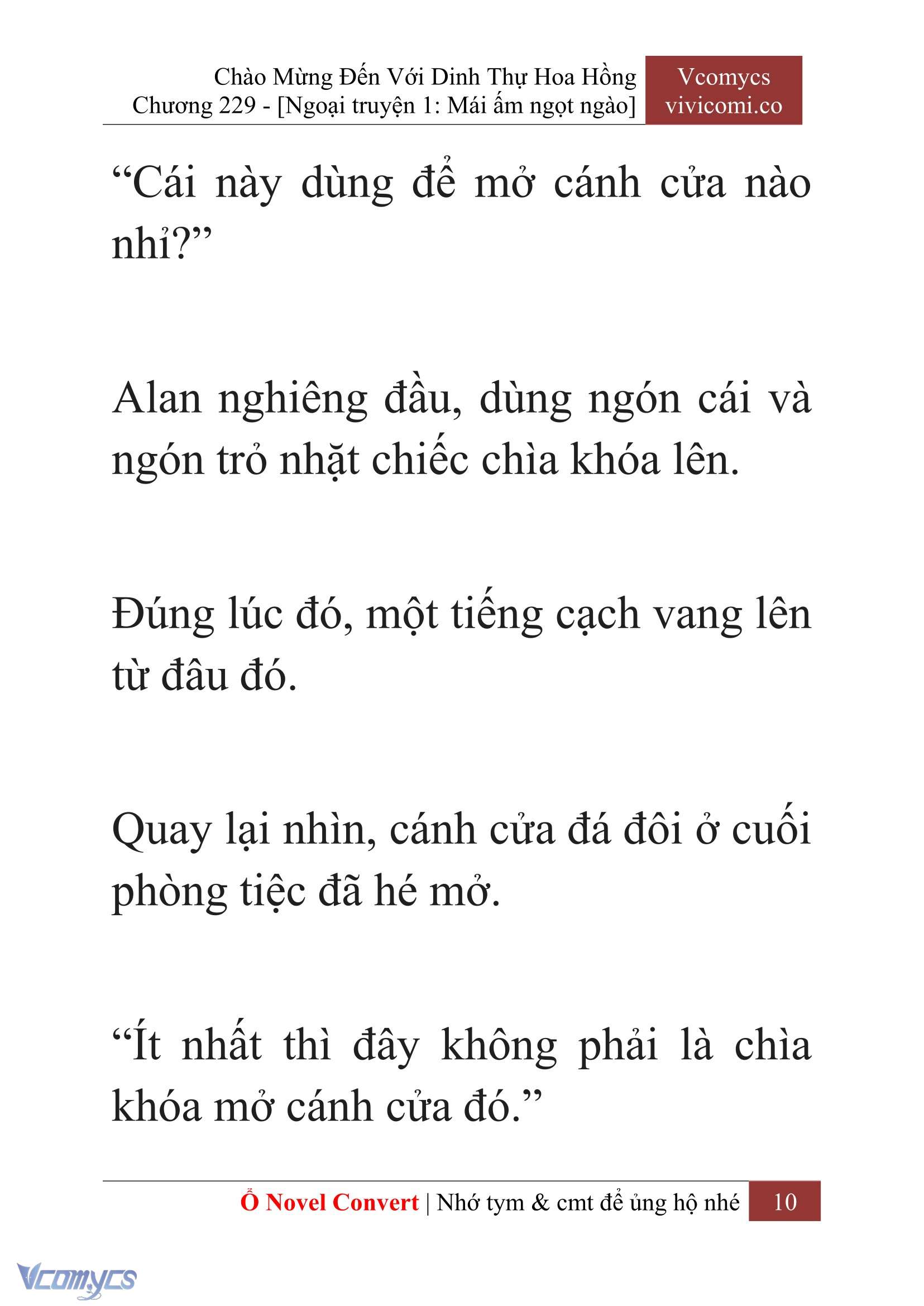 [Novel] Chào Mừng Đến Với Dinh Thự Hoa Hồng Chap 229 - Trang 2