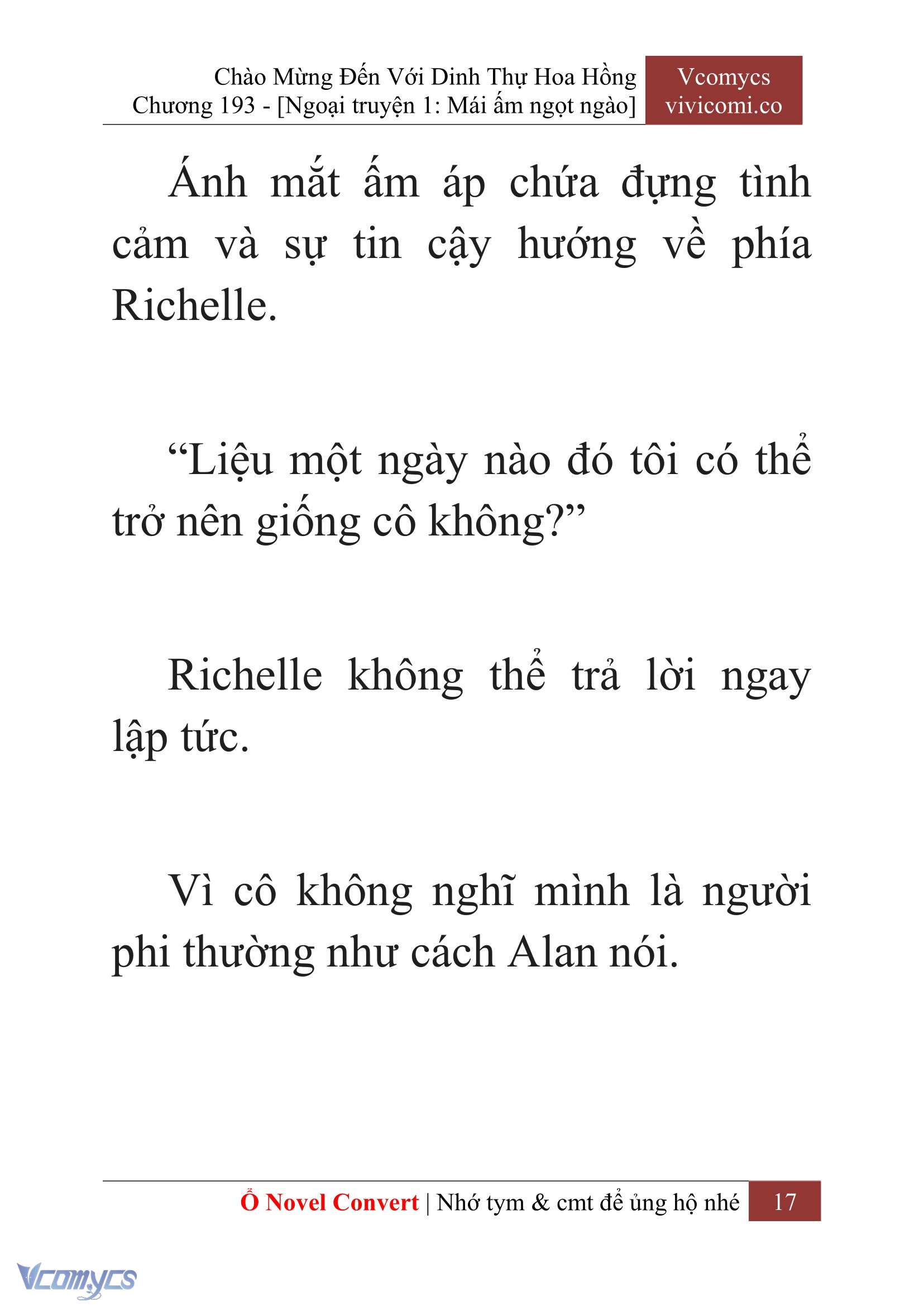 [Novel] Chào Mừng Đến Với Dinh Thự Hoa Hồng Chap 193 - Trang 2