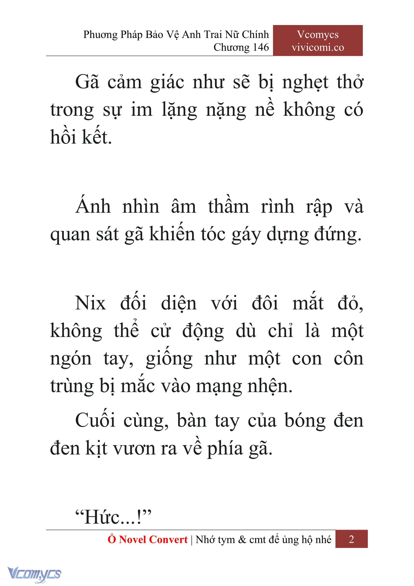 [Novel] Phương Pháp Bảo Vệ Anh Trai Nữ Chính Chap 146 - Trang 2