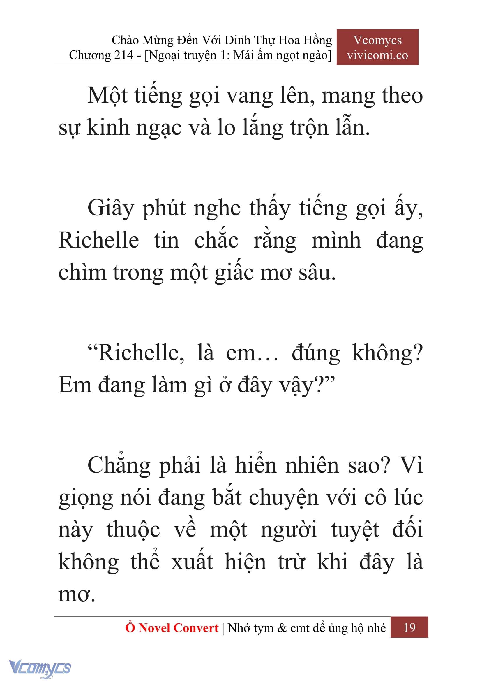 [Novel] Chào Mừng Đến Với Dinh Thự Hoa Hồng Chap 214 - Trang 2