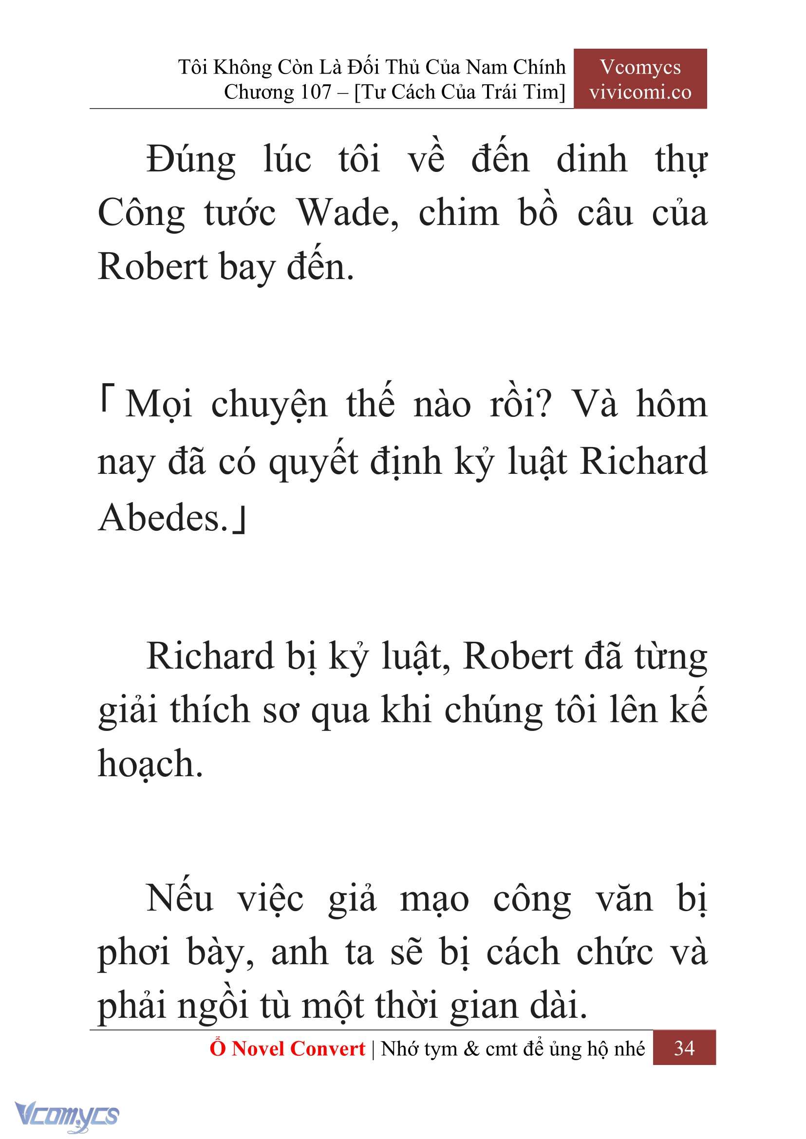 [Novel] Tôi Không Còn Là Đối Thủ Của Nam Chính Chap 107 - Trang 2