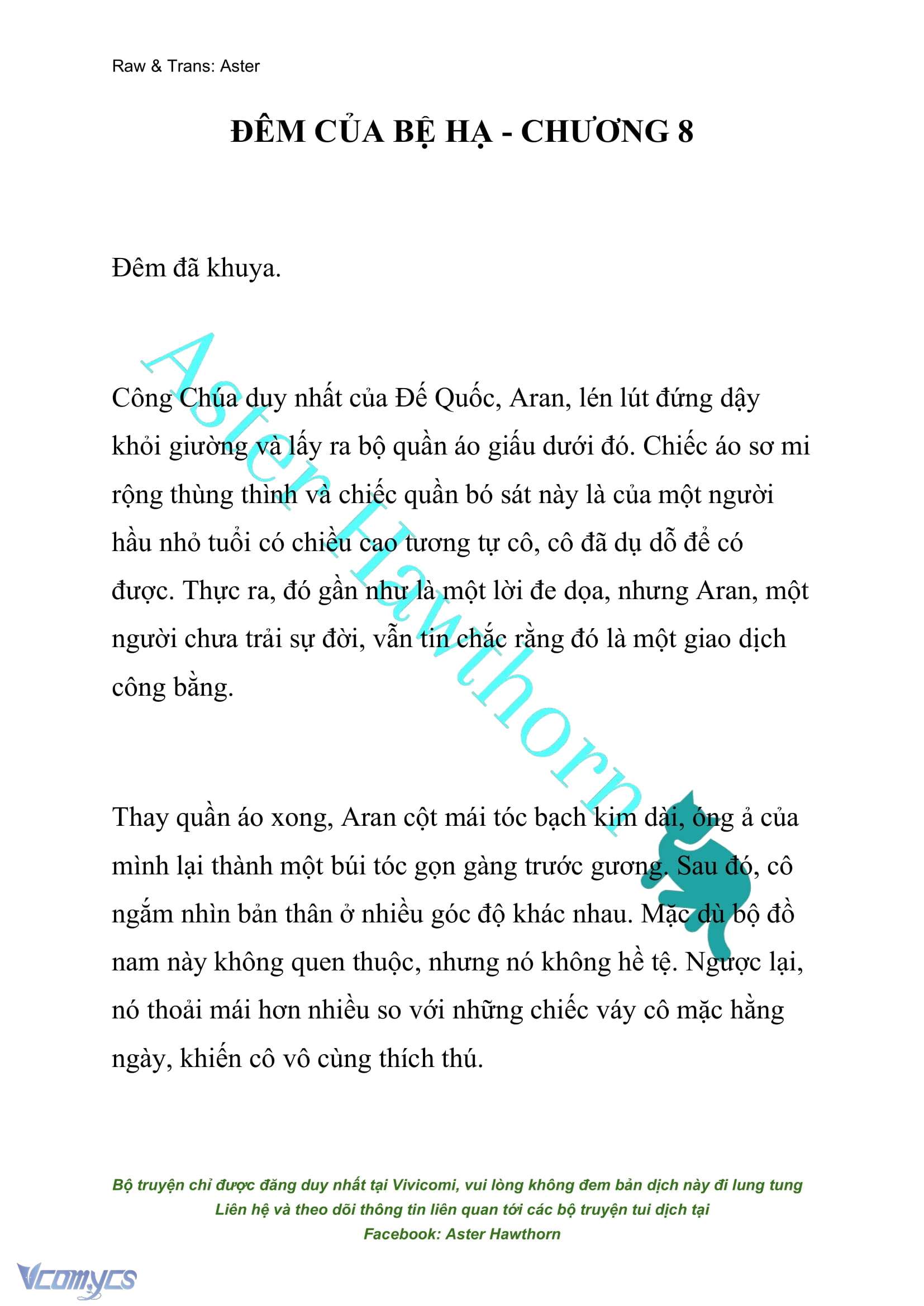 [NOVEL] Đêm Của Bệ Hạ Chap 8 - Trang 2