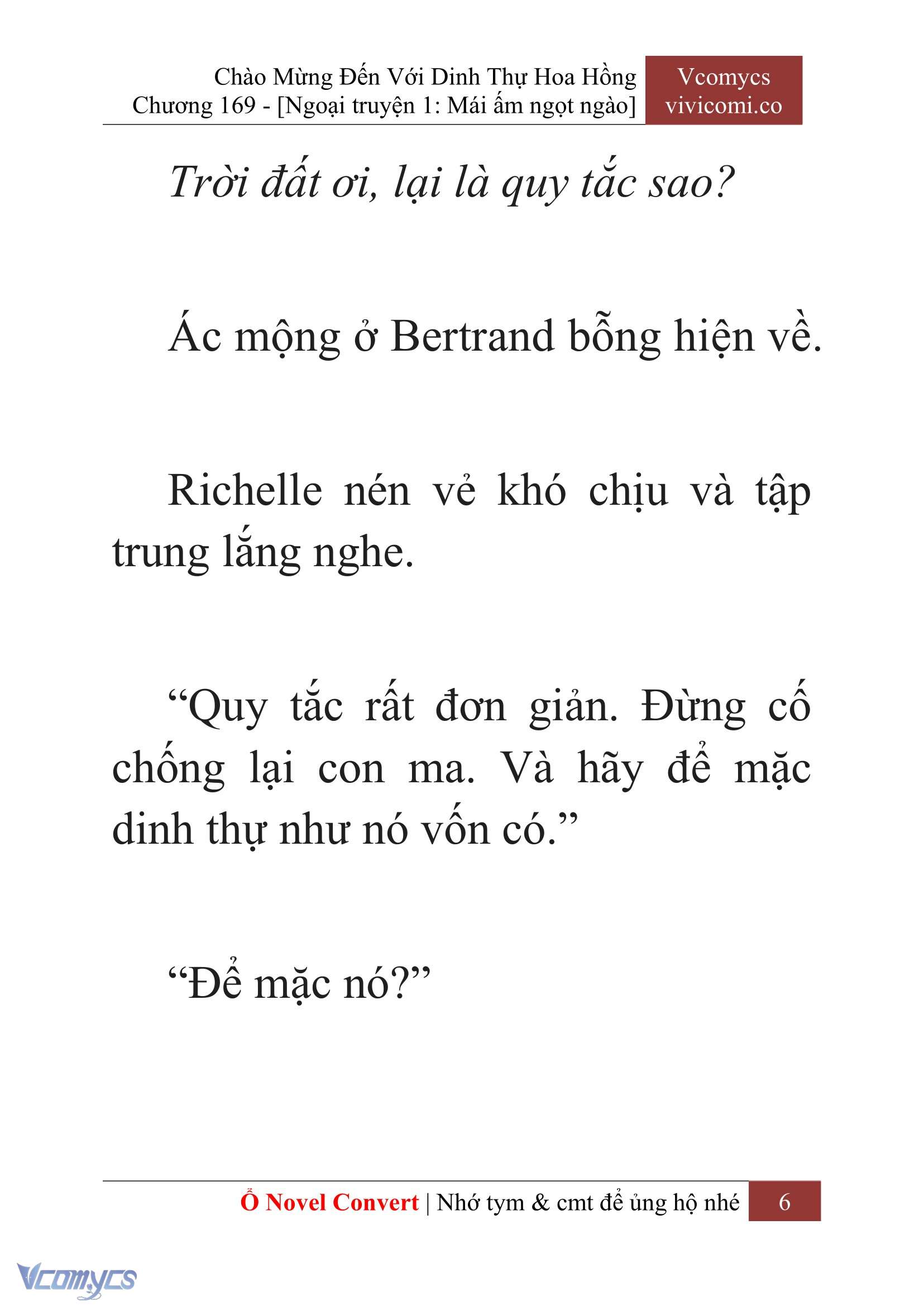 [Novel] Chào Mừng Đến Với Dinh Thự Hoa Hồng Chap 169 - Trang 2