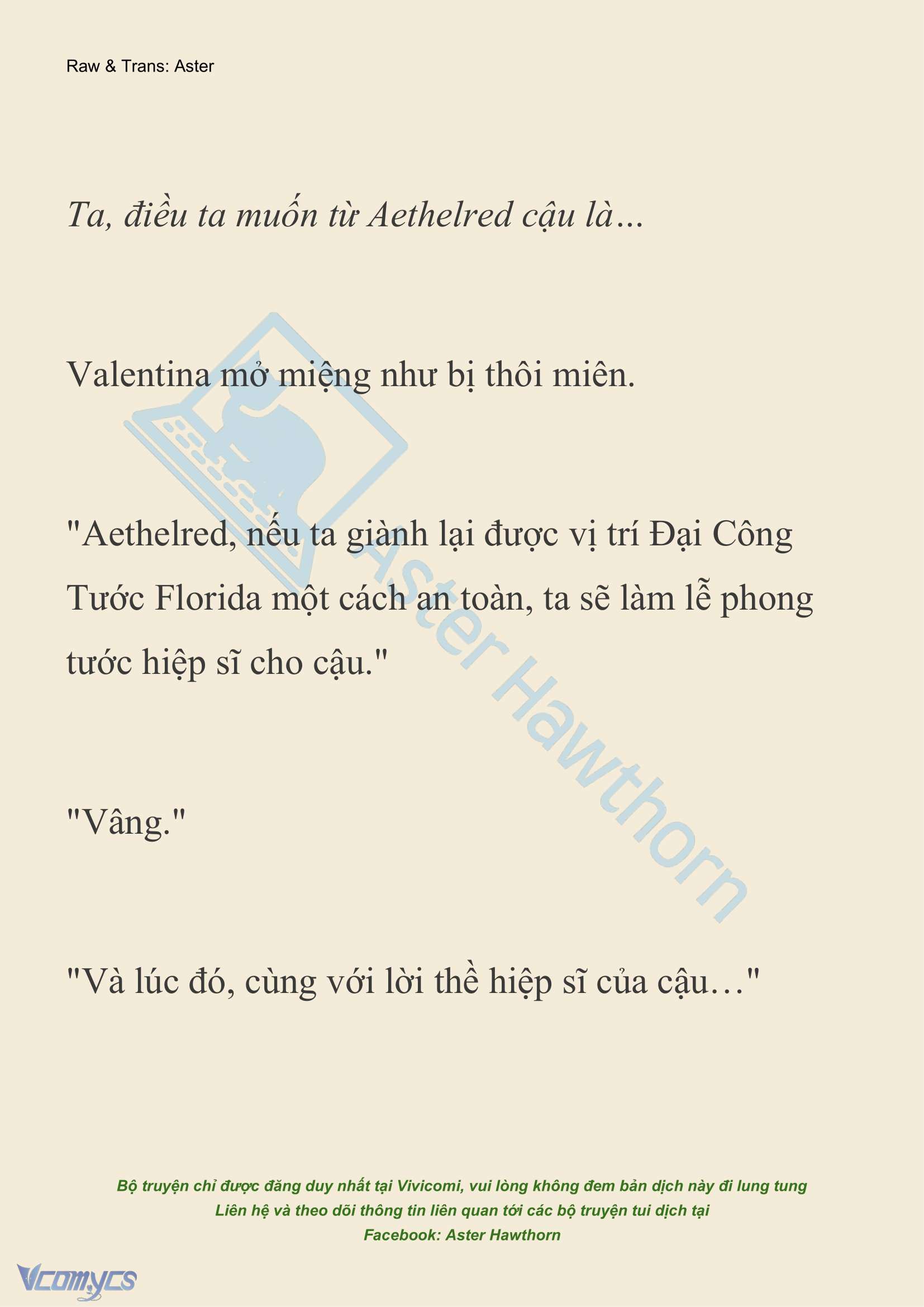 [NOVEL] Thiên Đường Của Valentina Chap 157 - Trang 2