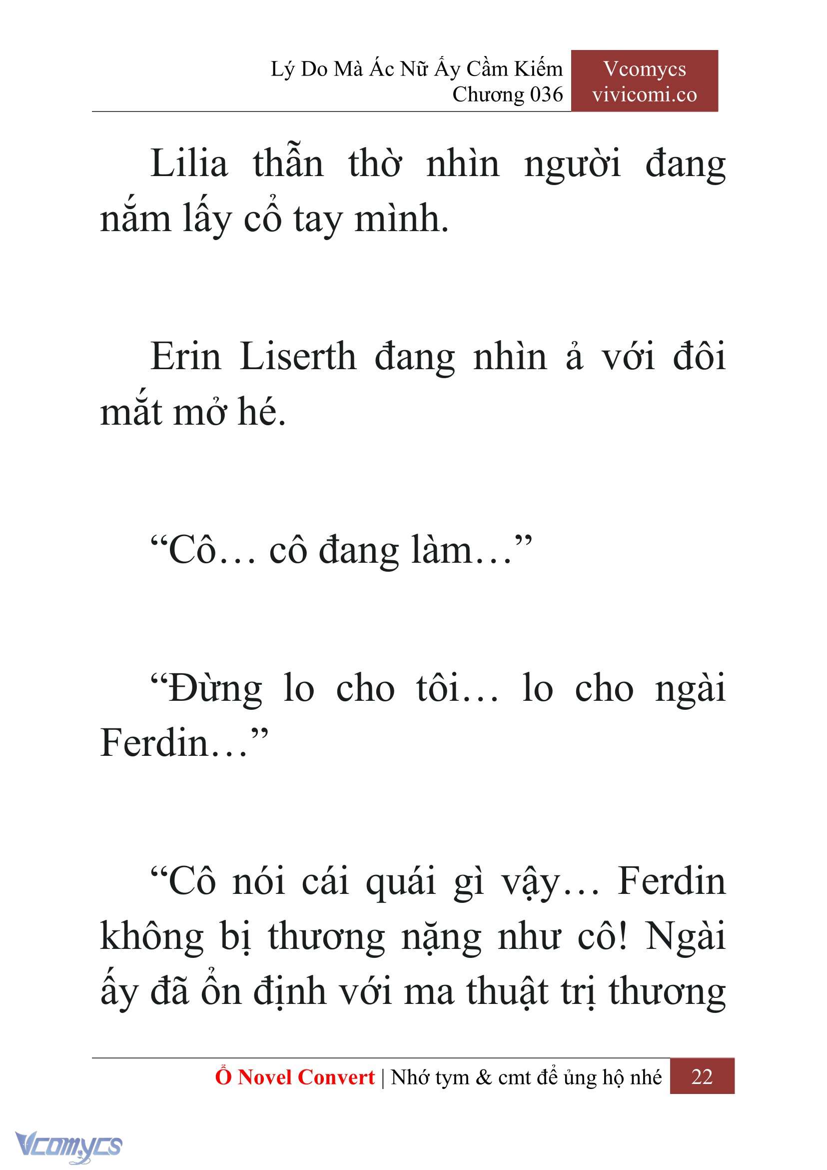 [Novel] Lý Do Mà Ác Nữ Ấy Cầm Kiếm Chap 36 - Trang 2