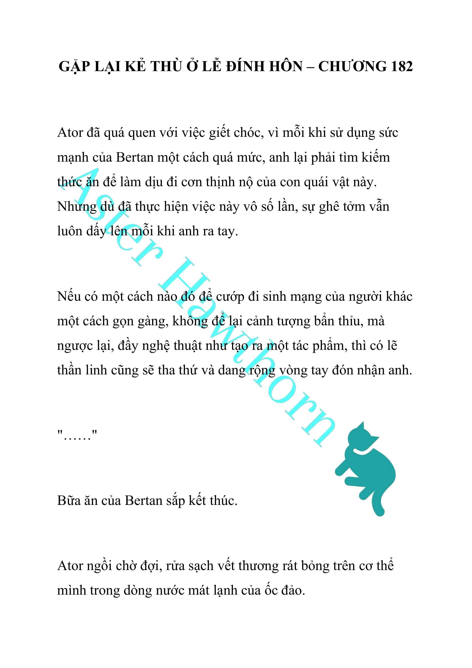 [NOVEL] Gặp Lại Kẻ Thù Ở Lễ Đính Hôn Chap 182 - Trang 2